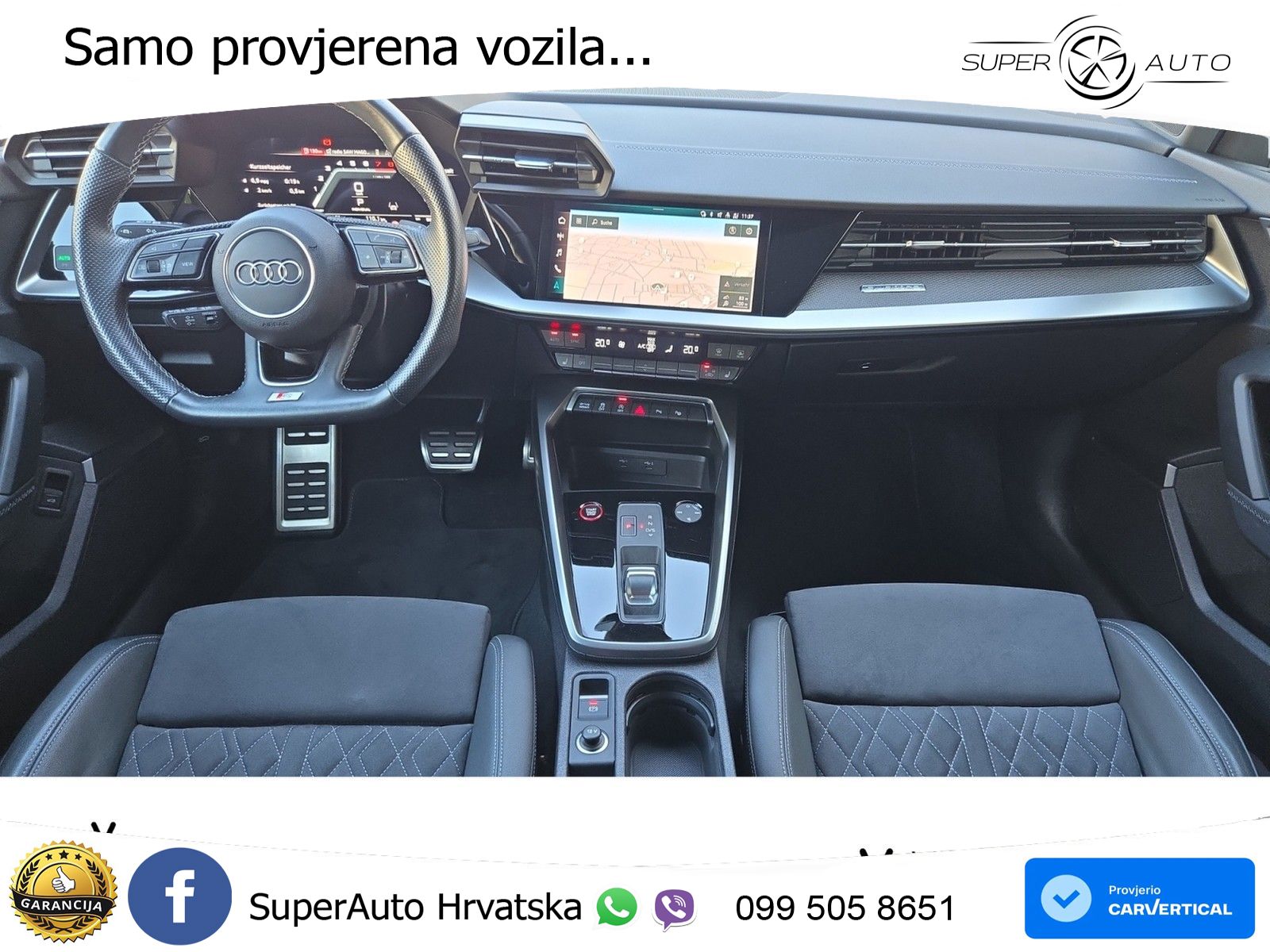 Audi S3 2.0 TFSI (310 KS) quattro S tronic MATRIX+GR SJED+KAM