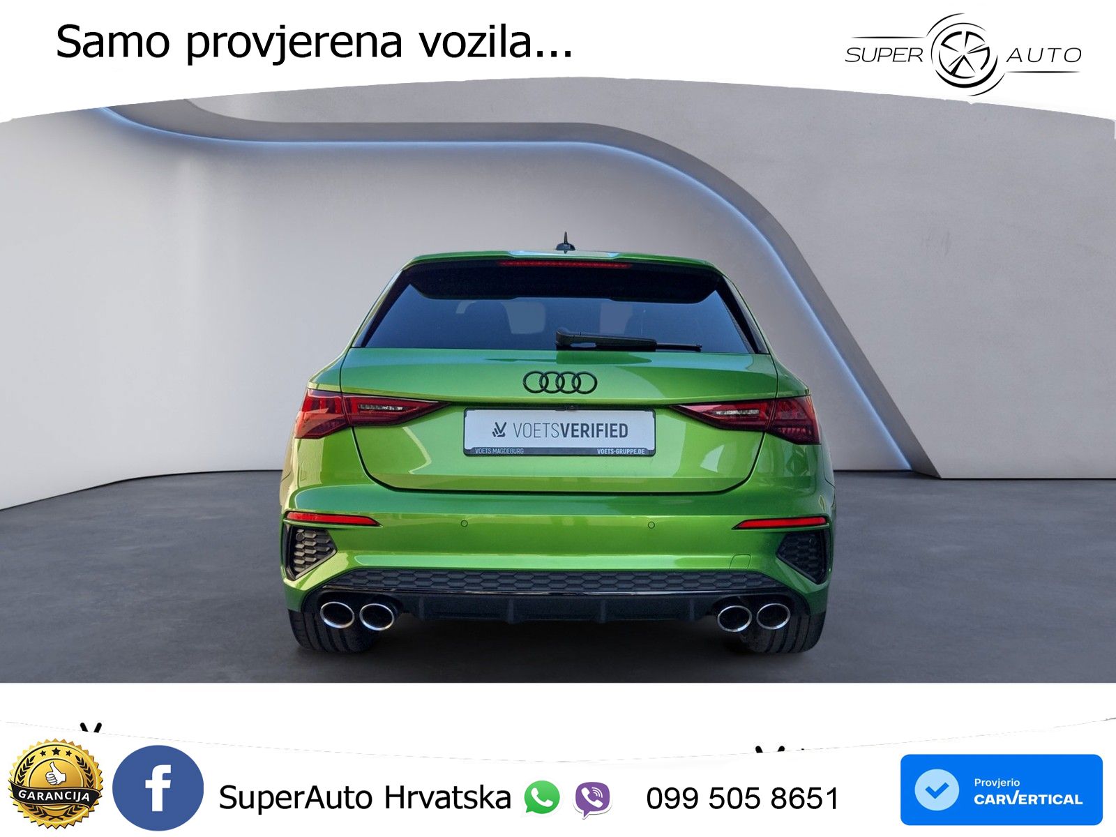 Audi S3 2.0 TFSI (310 KS) quattro S tronic MATRIX+GR SJED+KAM