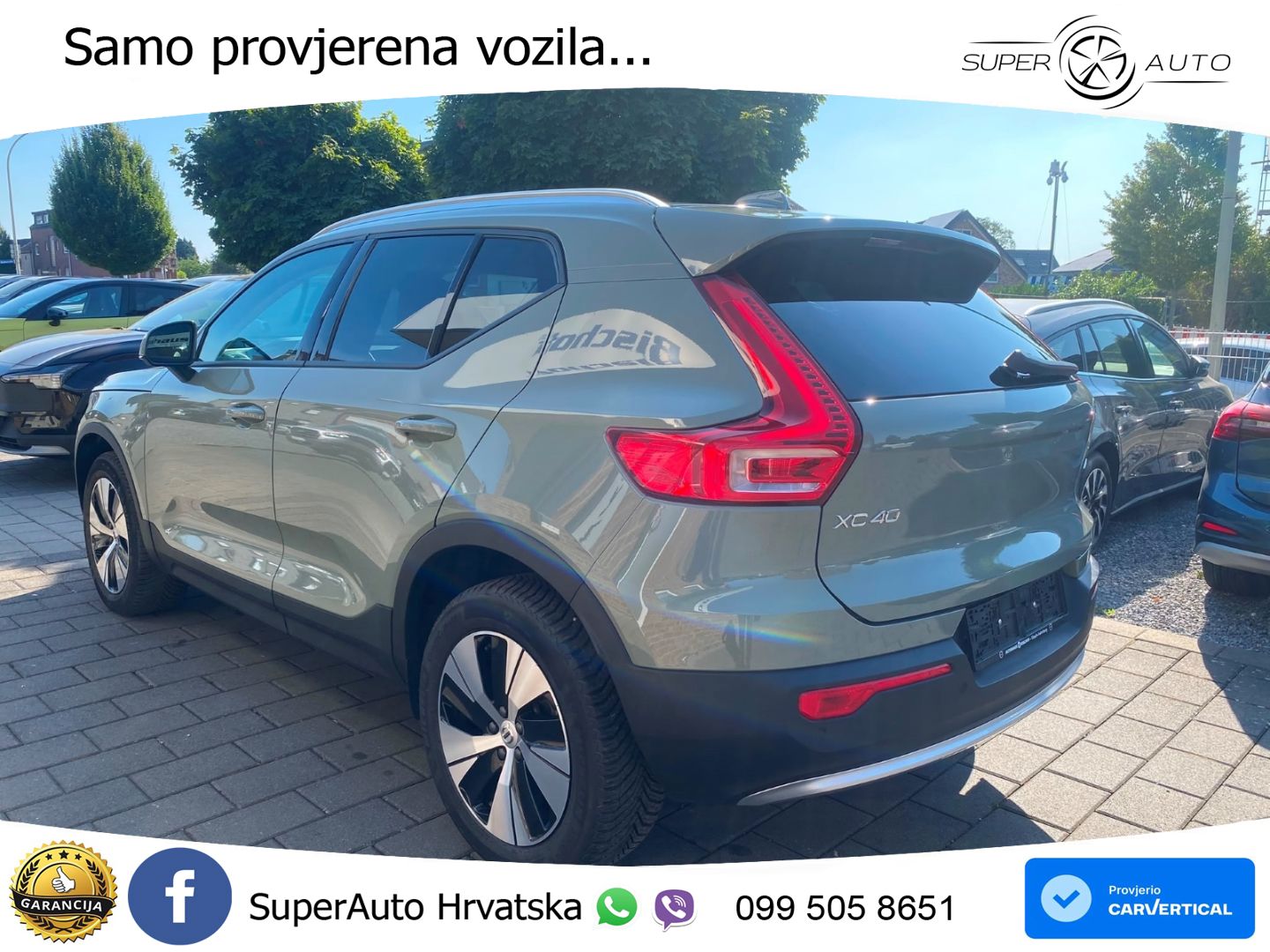 Volvo XC40 2.0 B3 163 KS Automatic LED+ACC