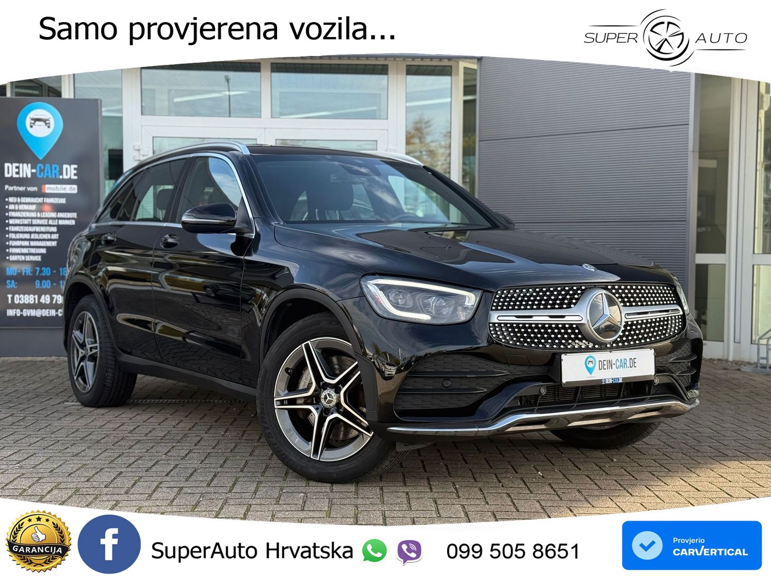 Mercedes GLC 200 (197 KS) 4MATIC G-TRONIC AMG LED+GR SJED+ACC