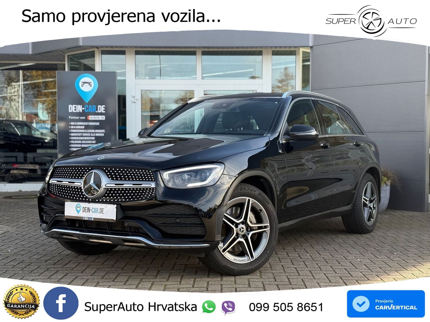 Mercedes GLC 200 (197 KS) 4MATIC G-TRONIC AMG LED+GR SJED+ACC