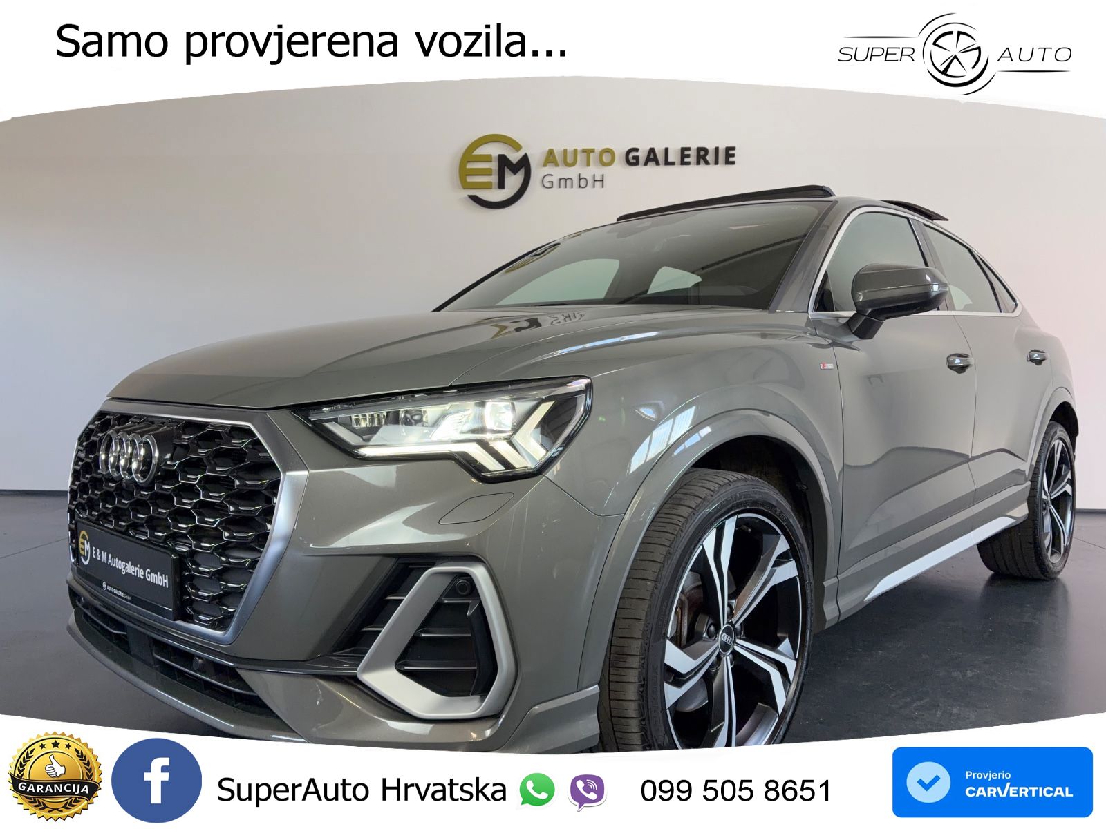 Audi Q3 II Sportback 40 TFSI (190 KS) quattro S tronic S line