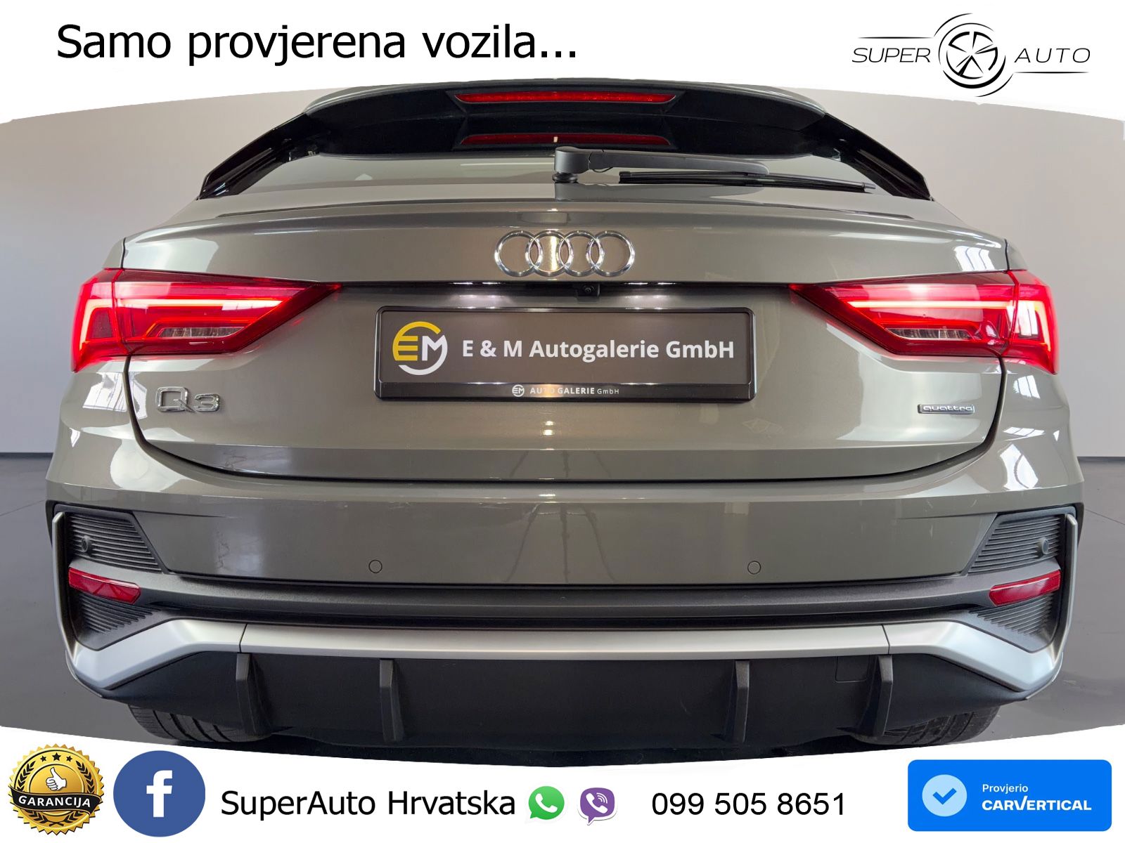 Audi Q3 II Sportback 40 TFSI (190 KS) quattro S tronic S line