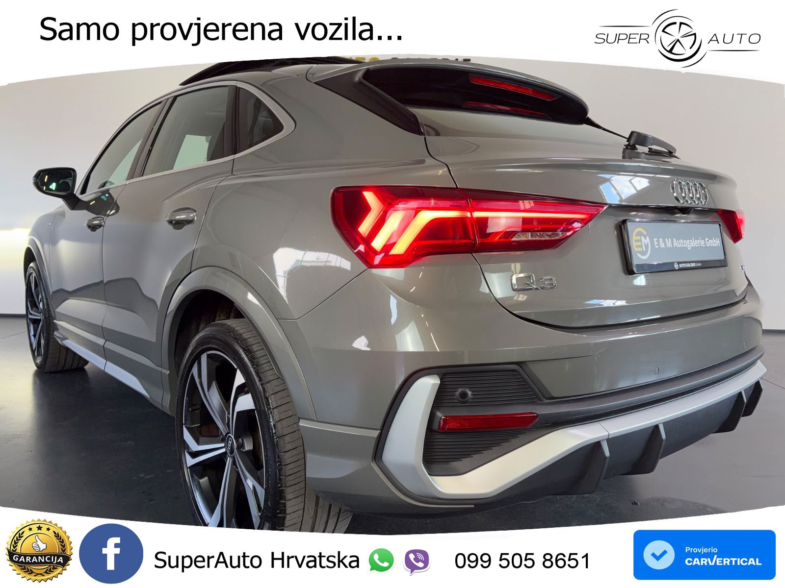 Audi Q3 II Sportback 40 TFSI (190 KS) quattro S tronic S line