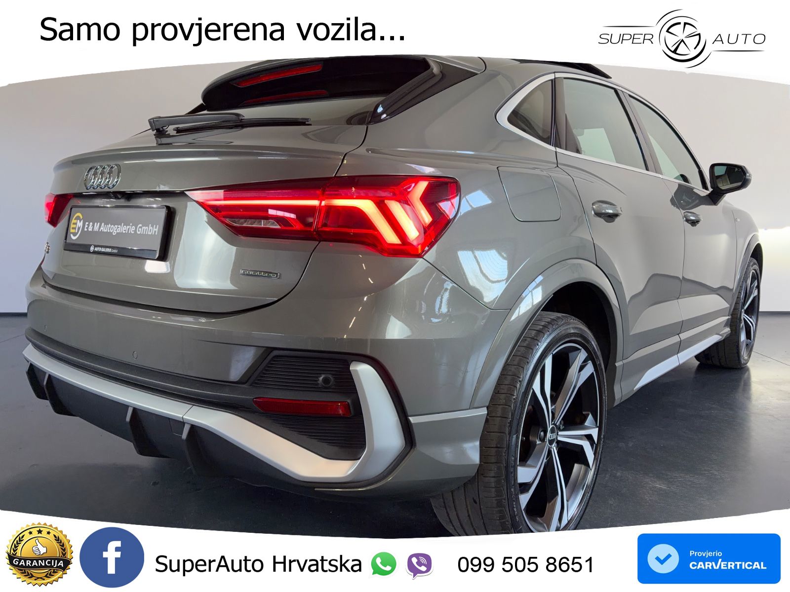 Audi Q3 II Sportback 40 TFSI (190 KS) quattro S tronic S line