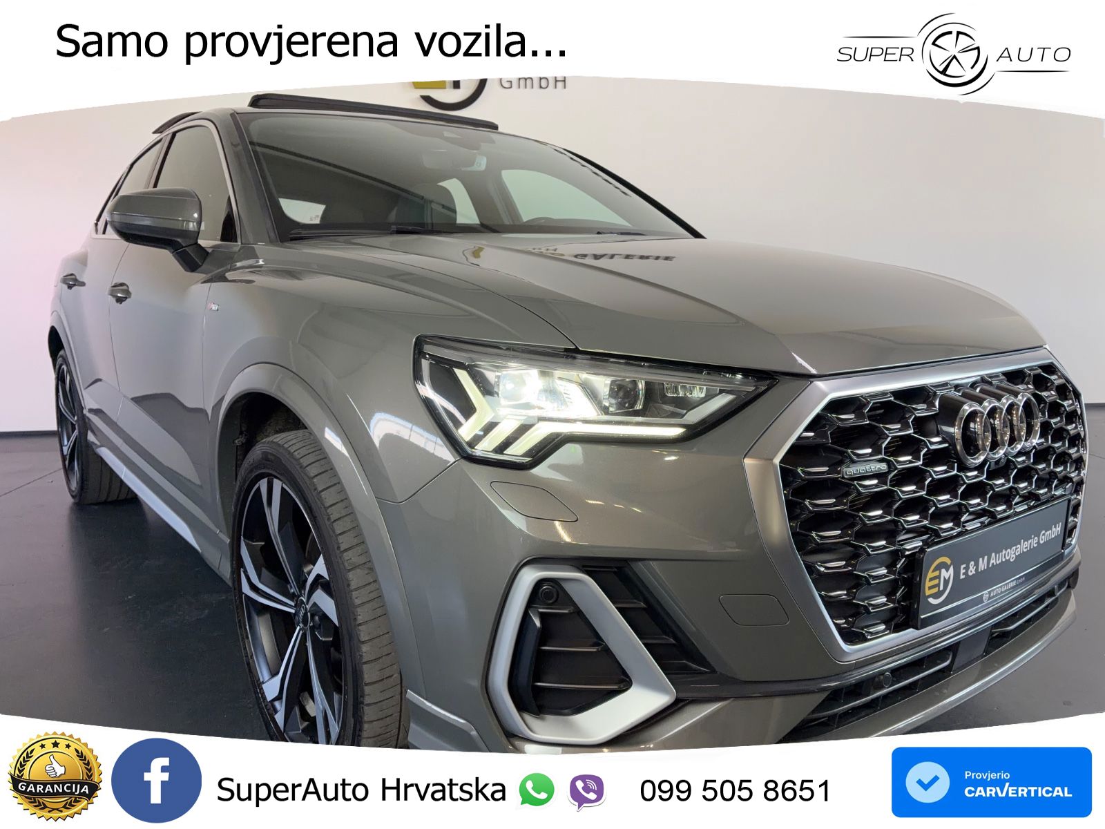 Audi Q3 II Sportback 40 TFSI (190 KS) quattro S tronic S line