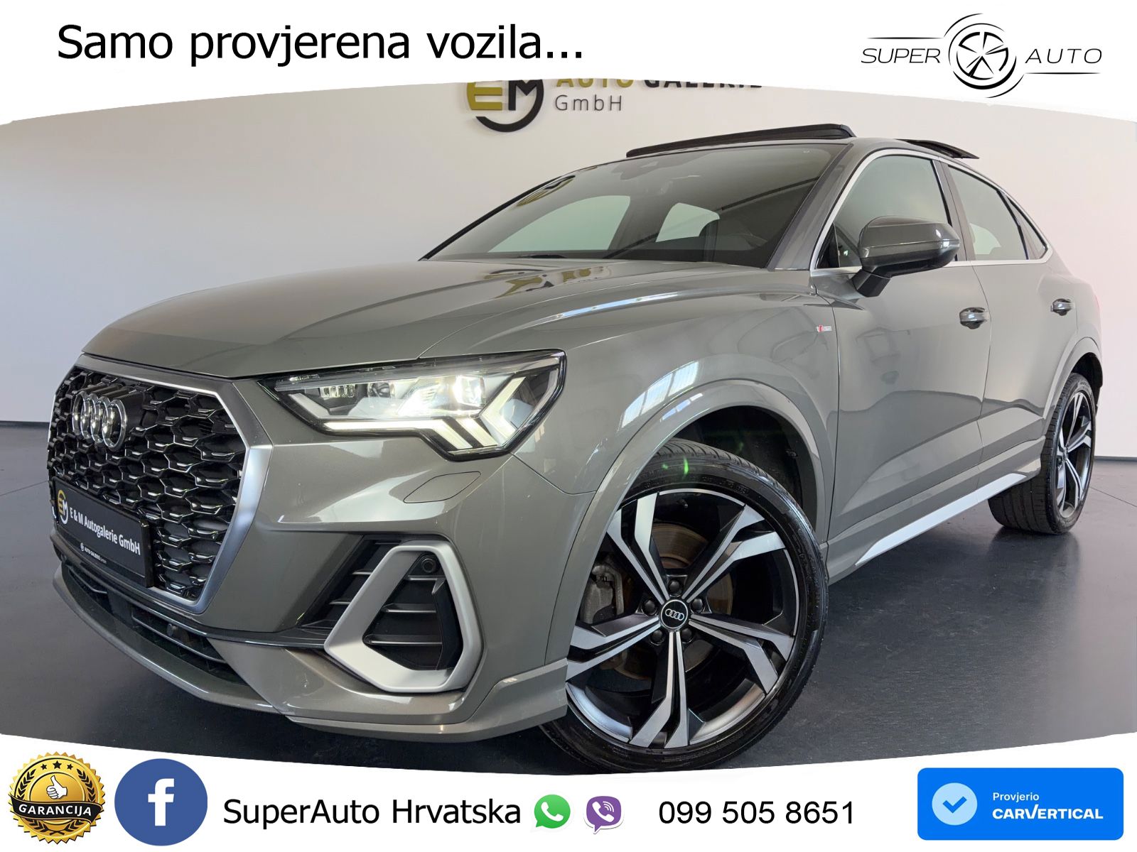Audi Q3 II Sportback 40 TFSI (190 KS) quattro S tronic S line