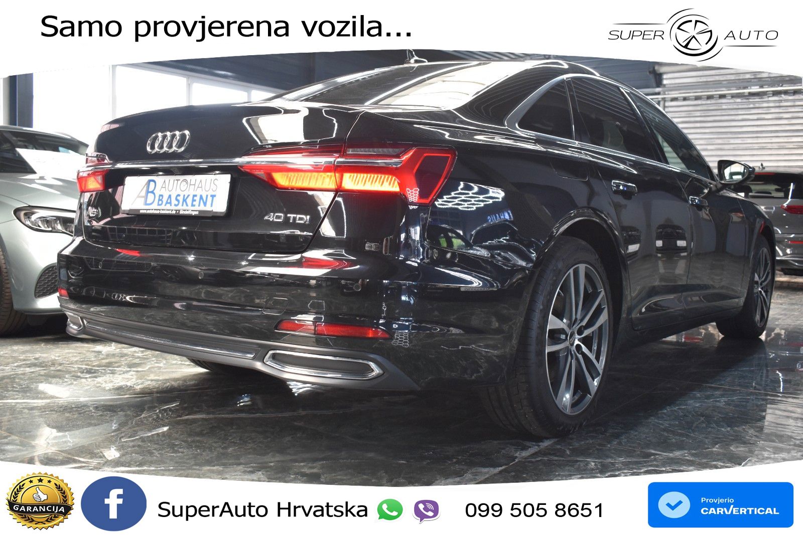 Audi A6 40 TDI (204 KS) S tronic LED+GR SJED+ACC
