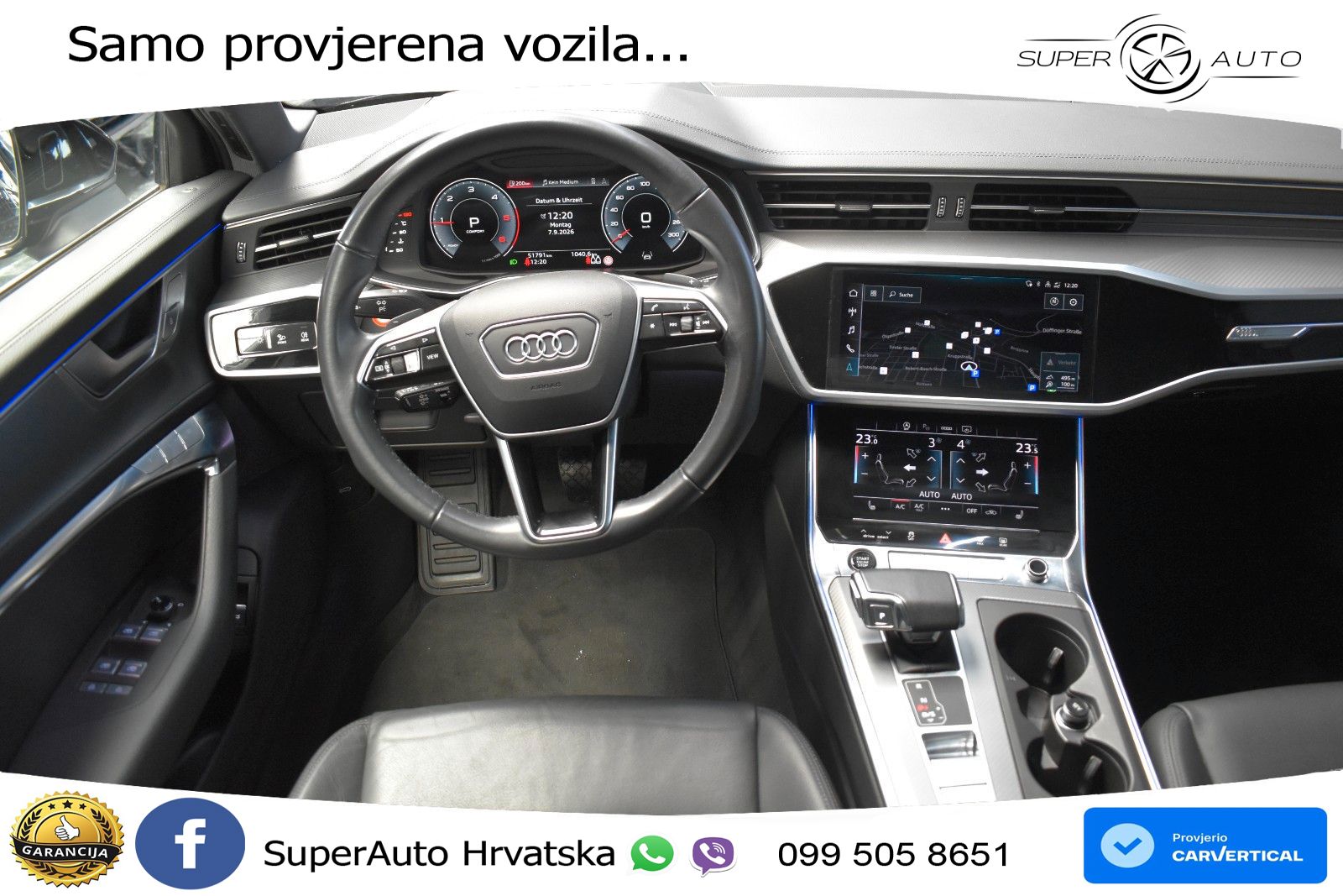 Audi A6 40 TDI (204 KS) S tronic LED+GR SJED+ACC