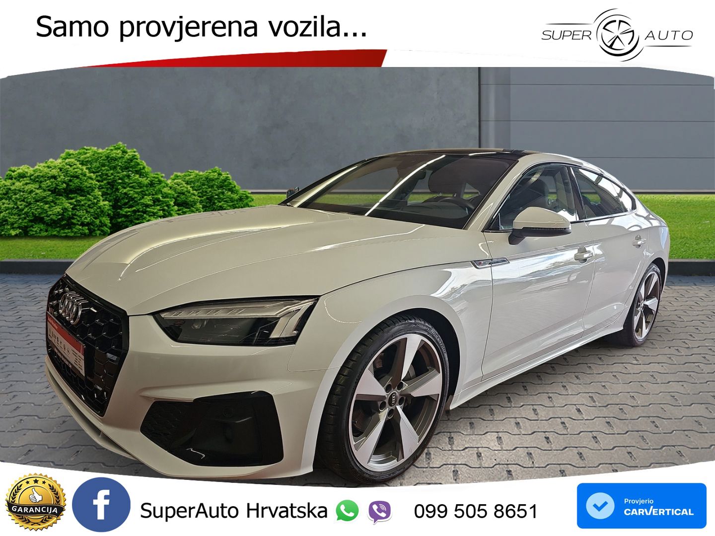 Audi A5 Sportback  40 TFSI (204 KS) S tronic S line MATRIX+GR SJED+KAM