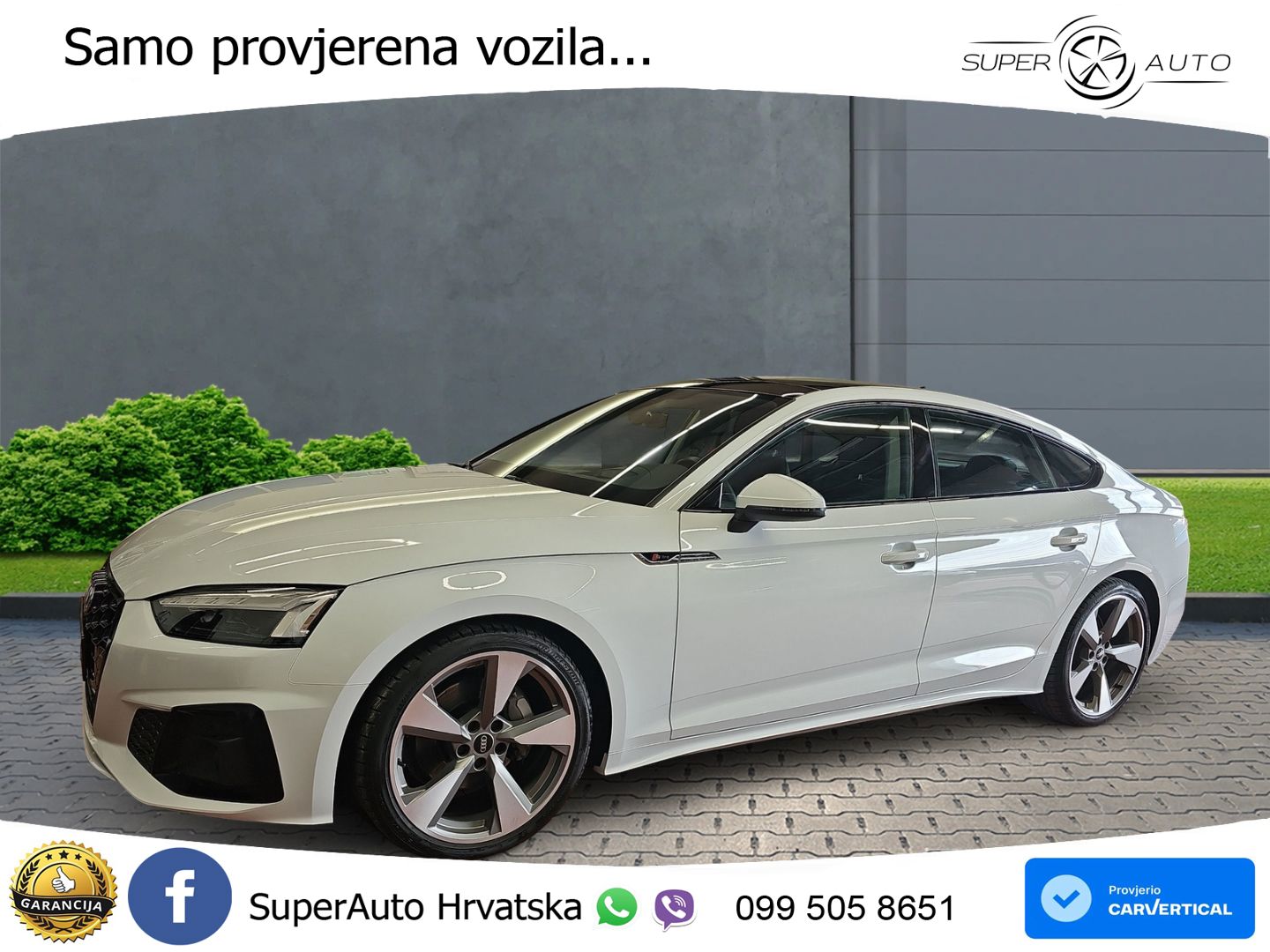 Audi A5 Sportback  40 TFSI (204 KS) S tronic S line MATRIX+GR SJED+KAM