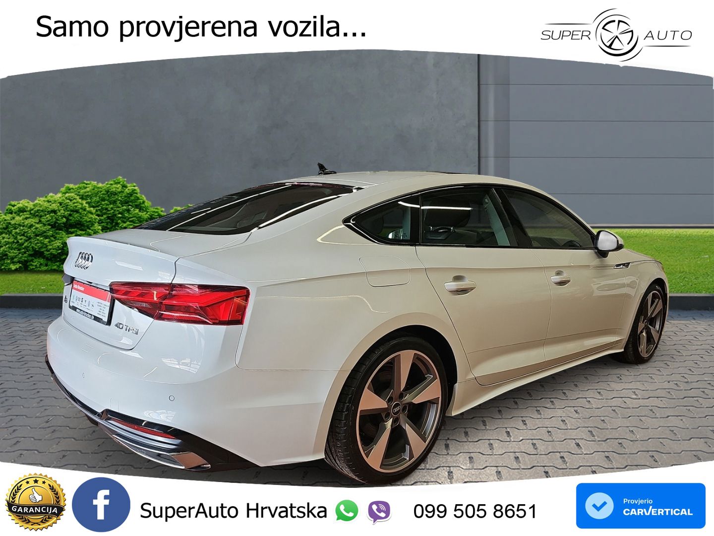 Audi A5 Sportback  40 TFSI (204 KS) S tronic S line MATRIX+GR SJED+KAM