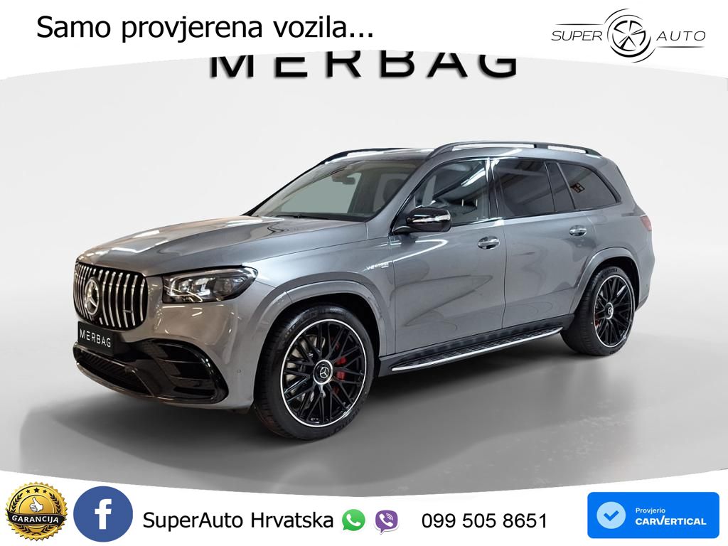 Mercedes-Benz GLS AMG GLS 63 V8 EQ Boost 4MATIC+ AMG SPEEDSHIFT TCT 9G ACC+HEAD+4xGR SJED+360+PANO