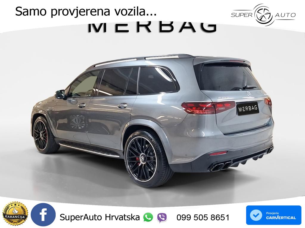 Mercedes-Benz GLS AMG GLS 63 V8 EQ Boost 4MATIC+ AMG SPEEDSHIFT TCT 9G ACC+HEAD+4xGR SJED+360+PANO