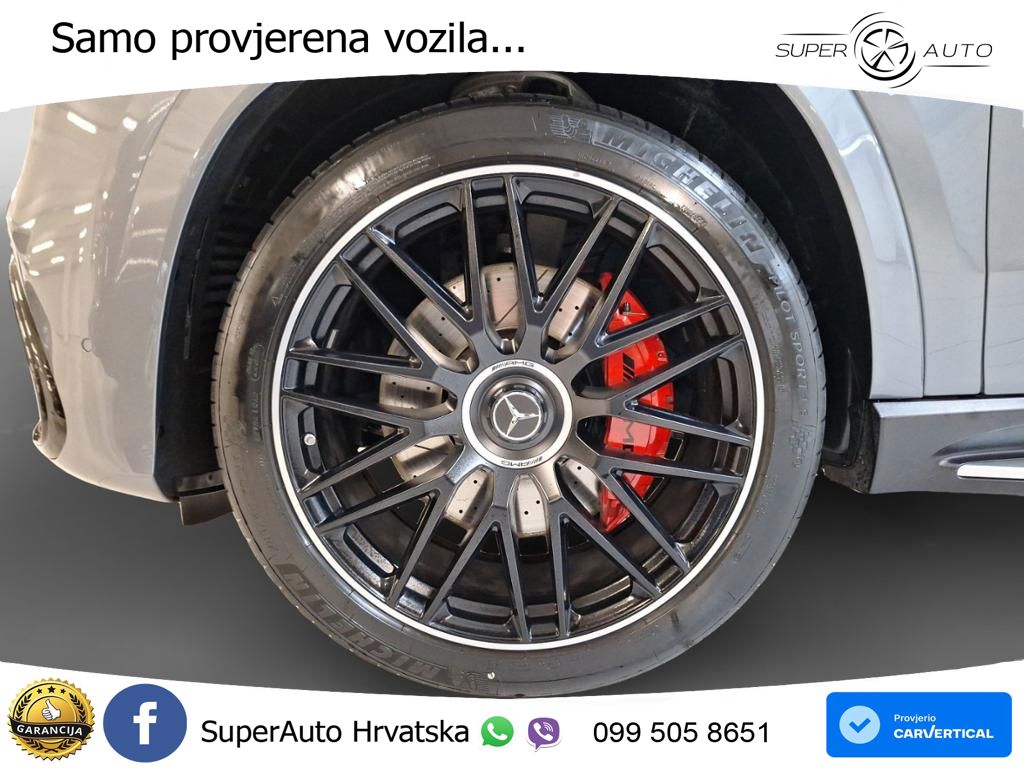 Mercedes-Benz GLS AMG GLS 63 V8 EQ Boost 4MATIC+ AMG SPEEDSHIFT TCT 9G ACC+HEAD+4xGR SJED+360+PANO