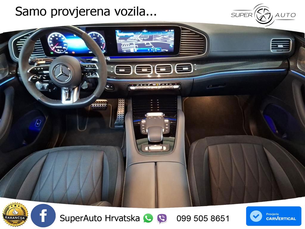 Mercedes-Benz GLS AMG GLS 63 V8 EQ Boost 4MATIC+ AMG SPEEDSHIFT TCT 9G ACC+HEAD+4xGR SJED+360+PANO