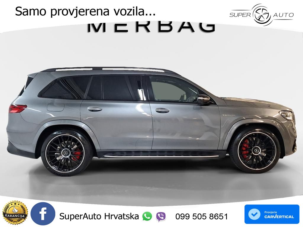 Mercedes-Benz GLS AMG GLS 63 V8 EQ Boost 4MATIC+ AMG SPEEDSHIFT TCT 9G ACC+HEAD+4xGR SJED+360+PANO