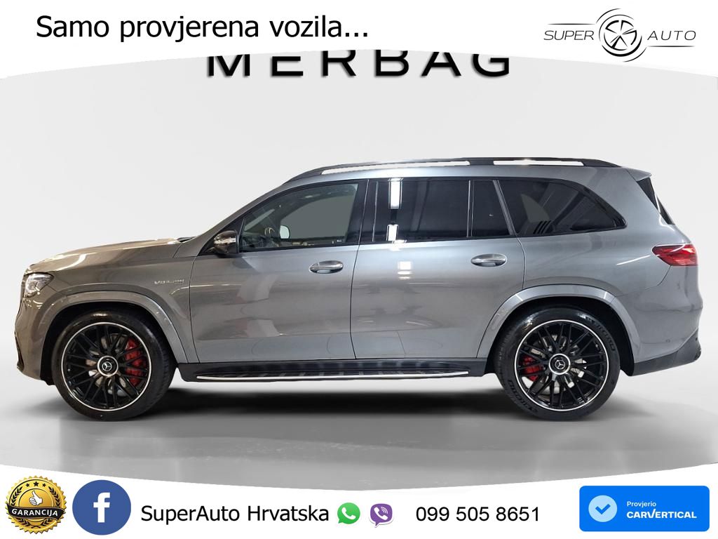 Mercedes-Benz GLS AMG GLS 63 V8 EQ Boost 4MATIC+ AMG SPEEDSHIFT TCT 9G ACC+HEAD+4xGR SJED+360+PANO
