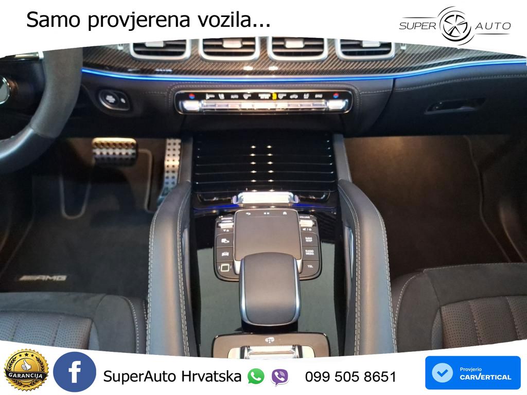 Mercedes-Benz GLS AMG GLS 63 V8 EQ Boost 4MATIC+ AMG SPEEDSHIFT TCT 9G ACC+HEAD+4xGR SJED+360+PANO