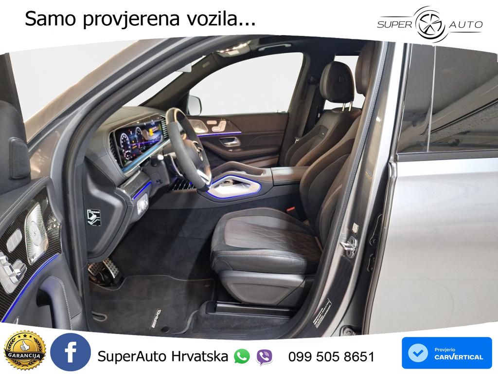 Mercedes-Benz GLS AMG GLS 63 V8 EQ Boost 4MATIC+ AMG SPEEDSHIFT TCT 9G ACC+HEAD+4xGR SJED+360+PANO