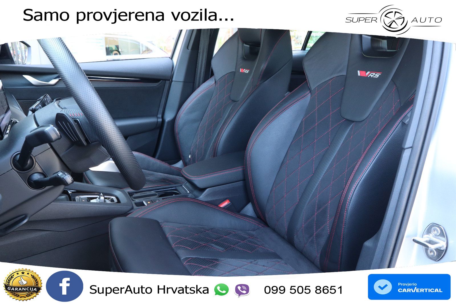 Škoda Octavia Combi RS 2.0 TSI (265 KS) DSG LED+GR SJED+ACC