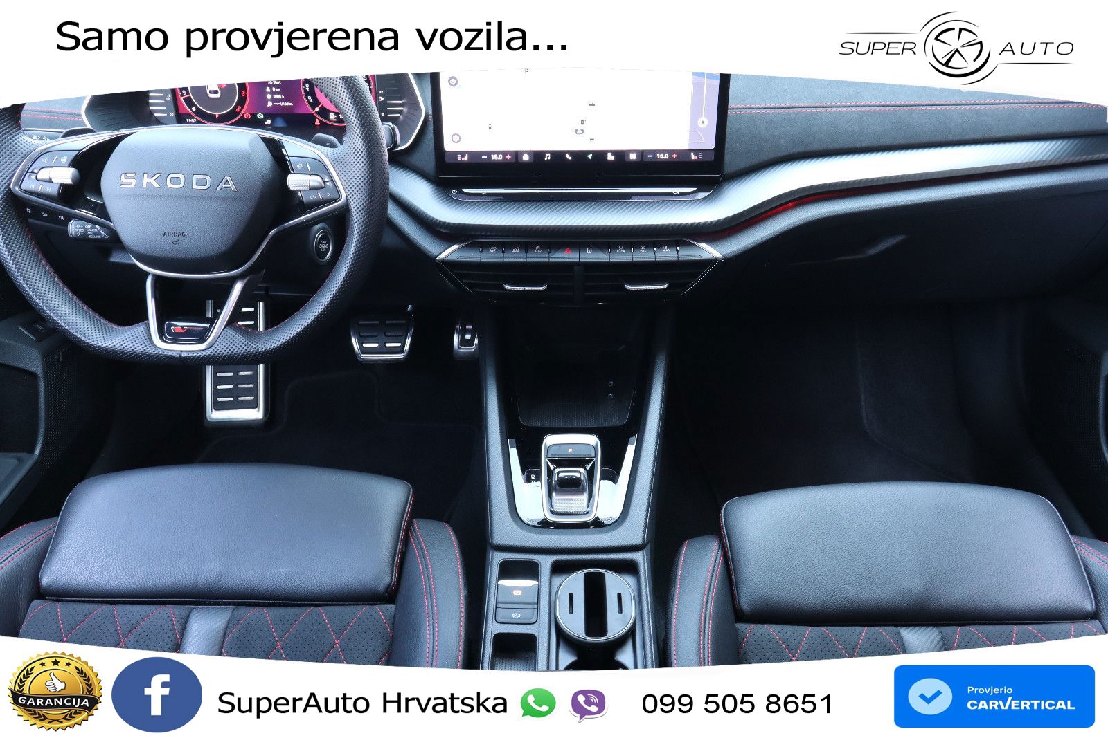 Škoda Octavia Combi RS 2.0 TSI (265 KS) DSG LED+GR SJED+ACC