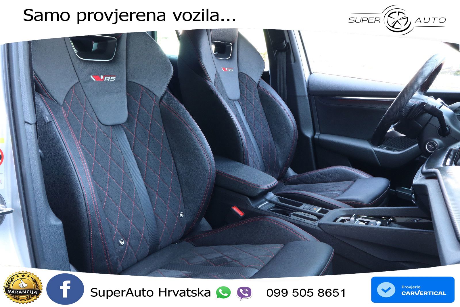 Škoda Octavia Combi RS 2.0 TSI (265 KS) DSG LED+GR SJED+ACC