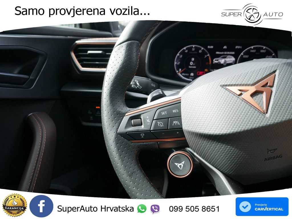 Cupra Formentor VZ5 2.5 TSI (390 KS) 4Drive DSG MATRIX+GR SJED+KAM