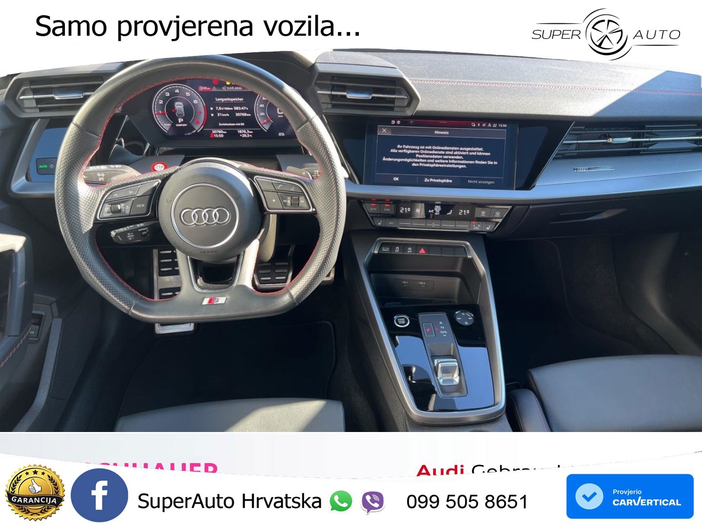 Audi A3 35 TFSI (150 KS) S tronic S line