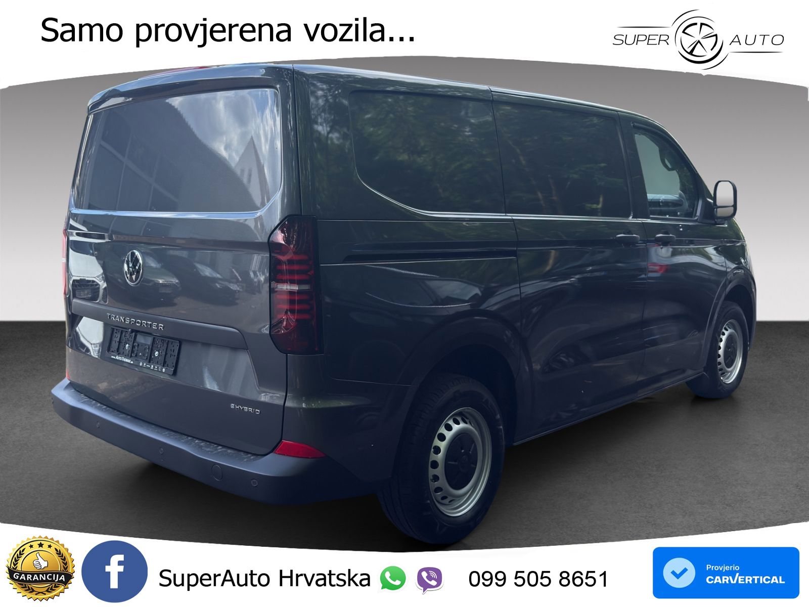 Volkswagen T7 Kasten Transporter 2,5l TSI eHybrid Automatic 120 KS