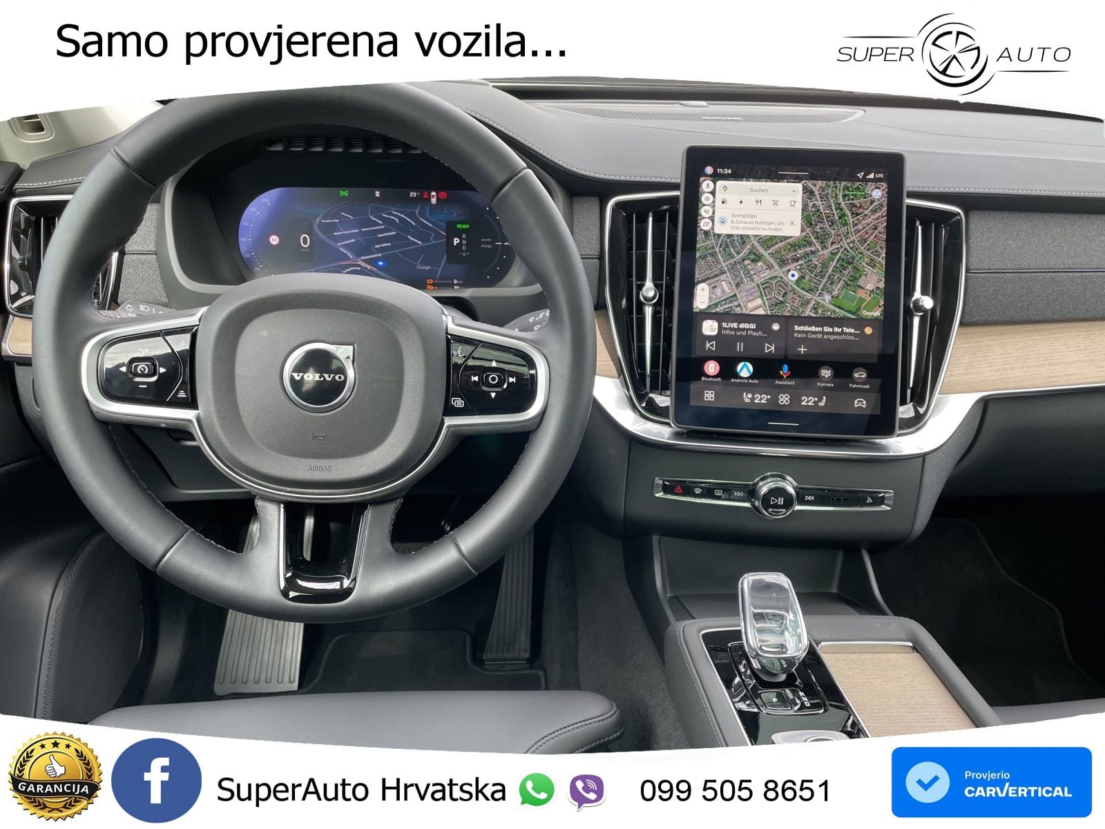 Volvo XC90 2.0 T8 AWD Automatic ACC+HEAD+4xGR SJED+360+PANO