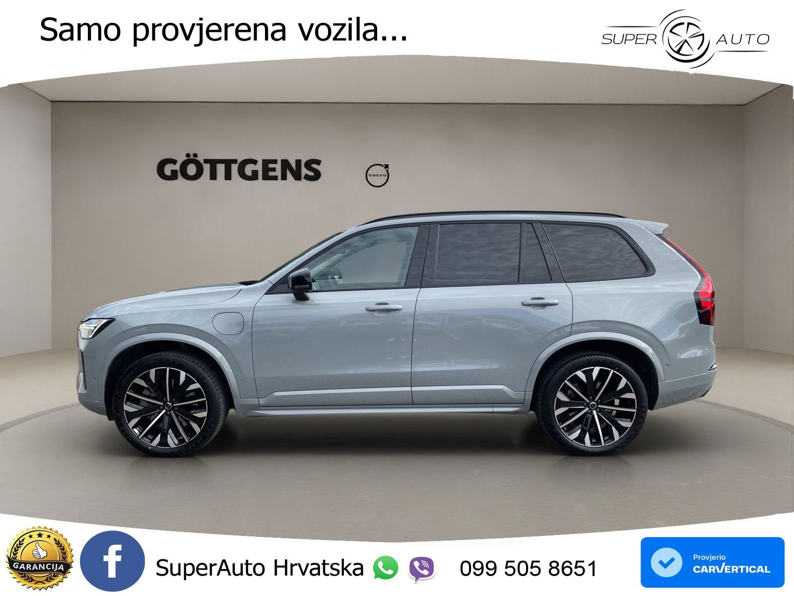 Volvo XC90 2.0 T8 AWD Automatic ACC+HEAD+4xGR SJED+360+PANO