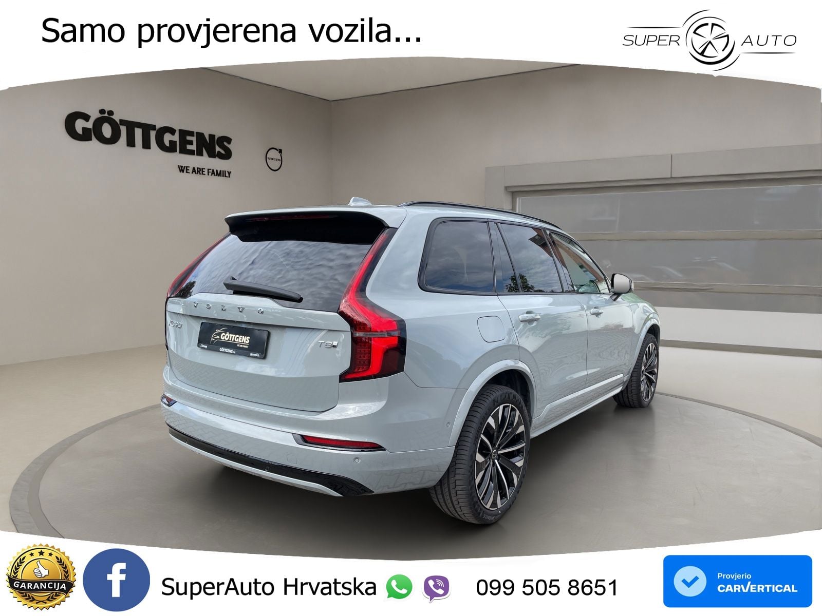 Volvo XC90 2.0 T8 AWD Automatic ACC+HEAD+4xGR SJED+360+PANO