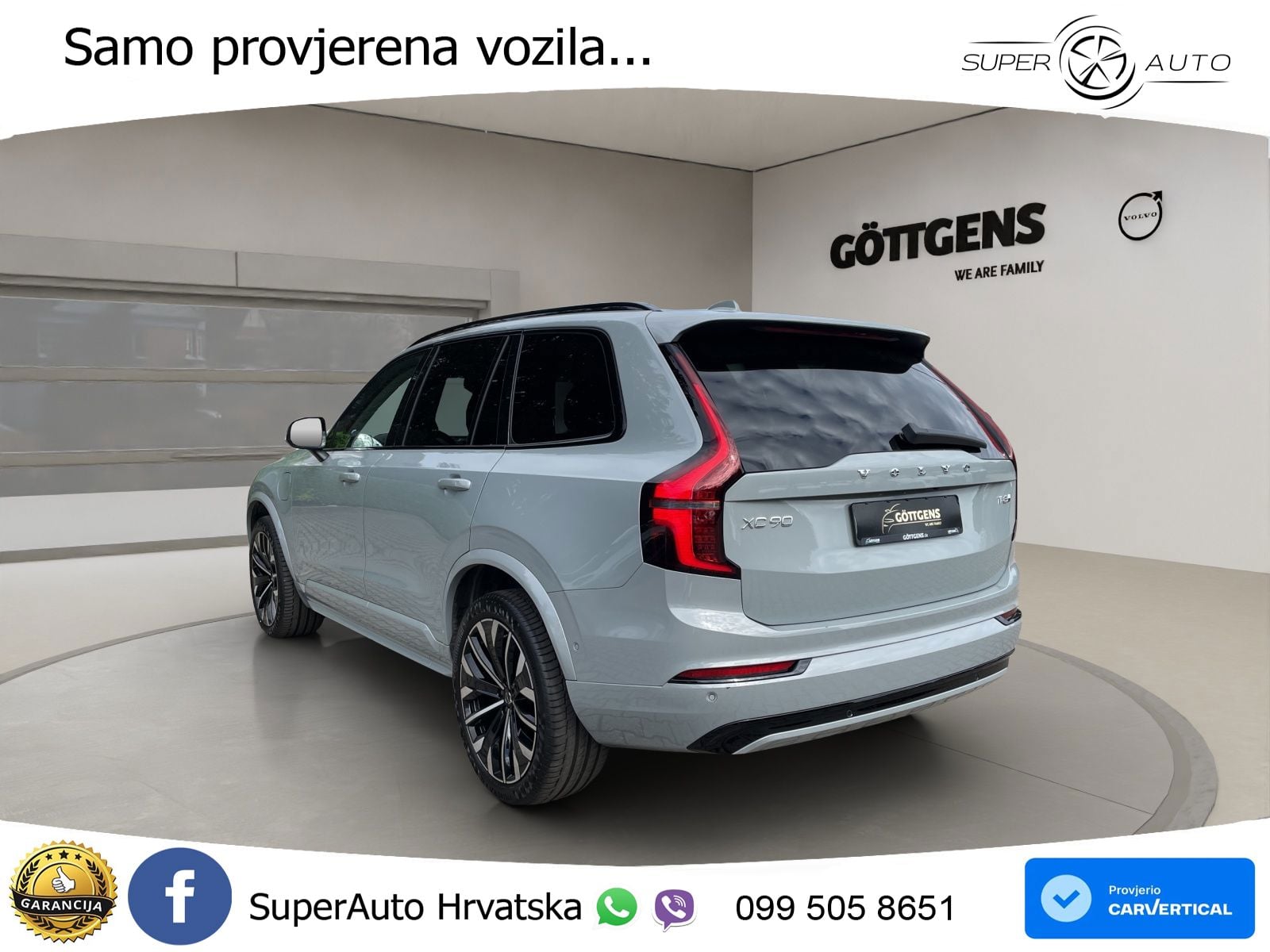 Volvo XC90 2.0 T8 AWD Automatic ACC+HEAD+4xGR SJED+360+PANO