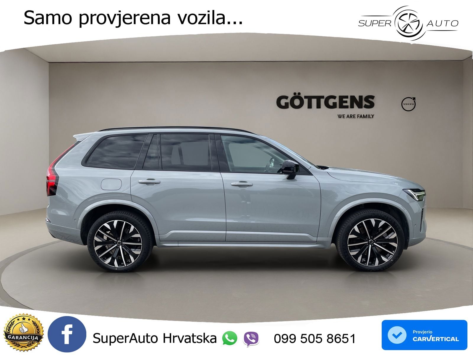 Volvo XC90 2.0 T8 AWD Automatic ACC+HEAD+4xGR SJED+360+PANO