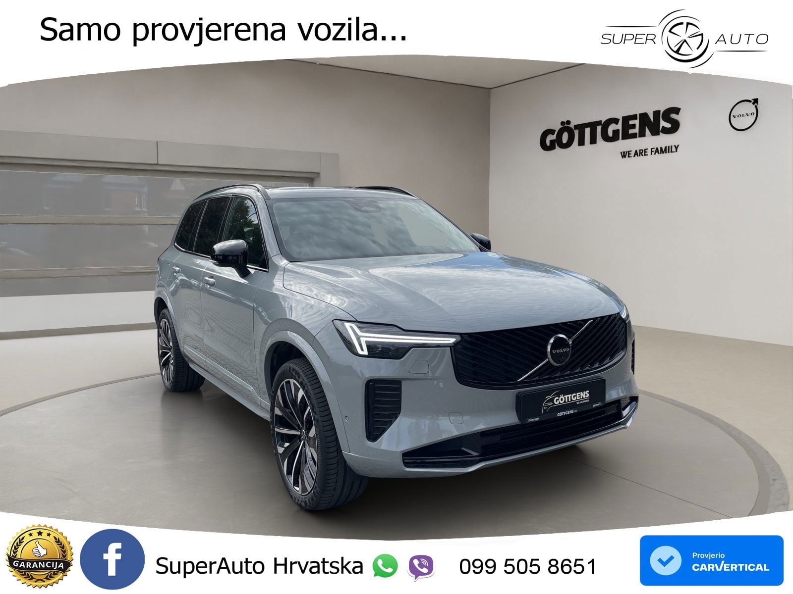 Volvo XC90 2.0 T8 AWD Automatic ACC+HEAD+4xGR SJED+360+PANO