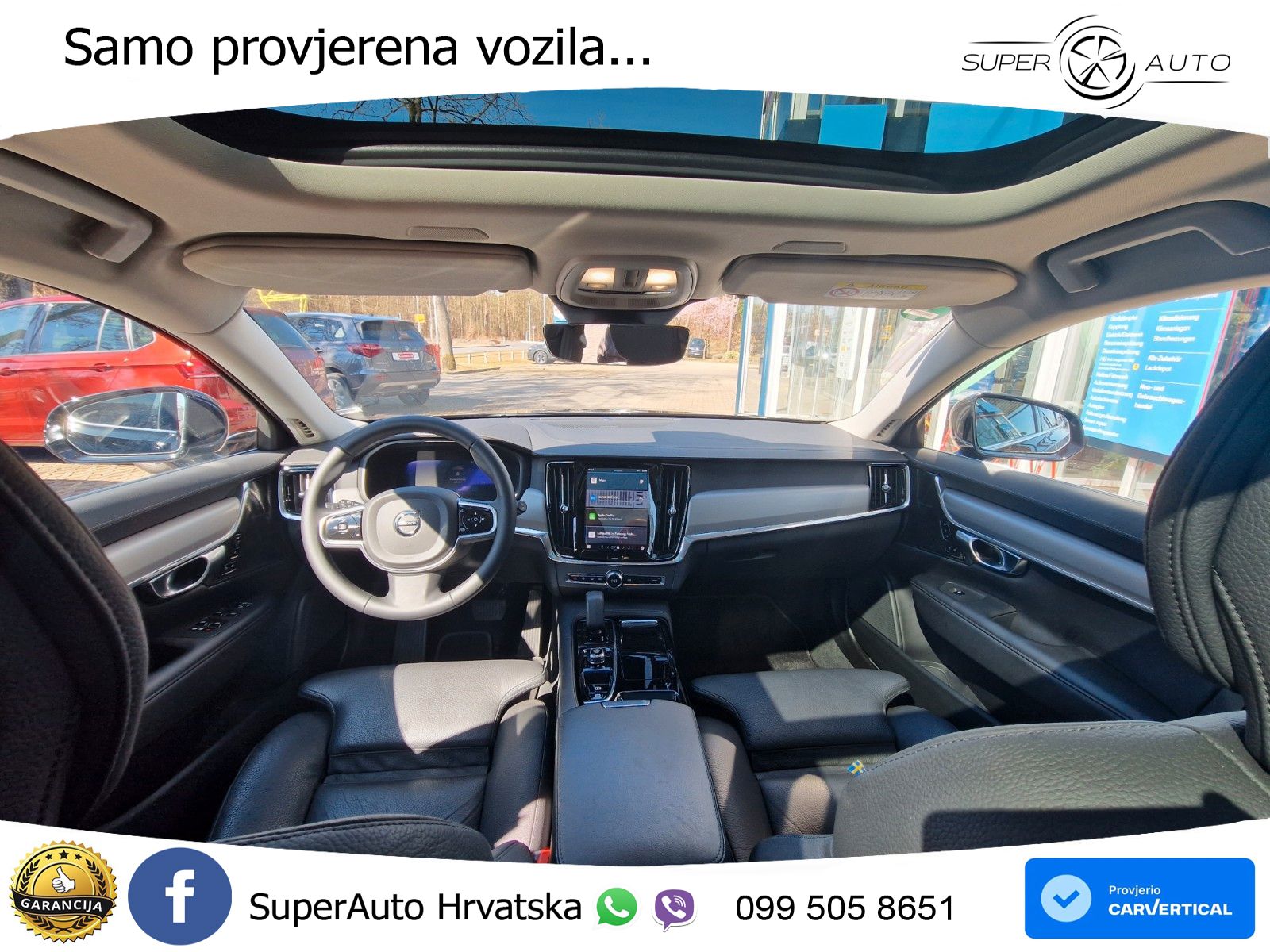 Volvo V90 Recharge T6 AWD Geartronic LED+GR SJED+ACC