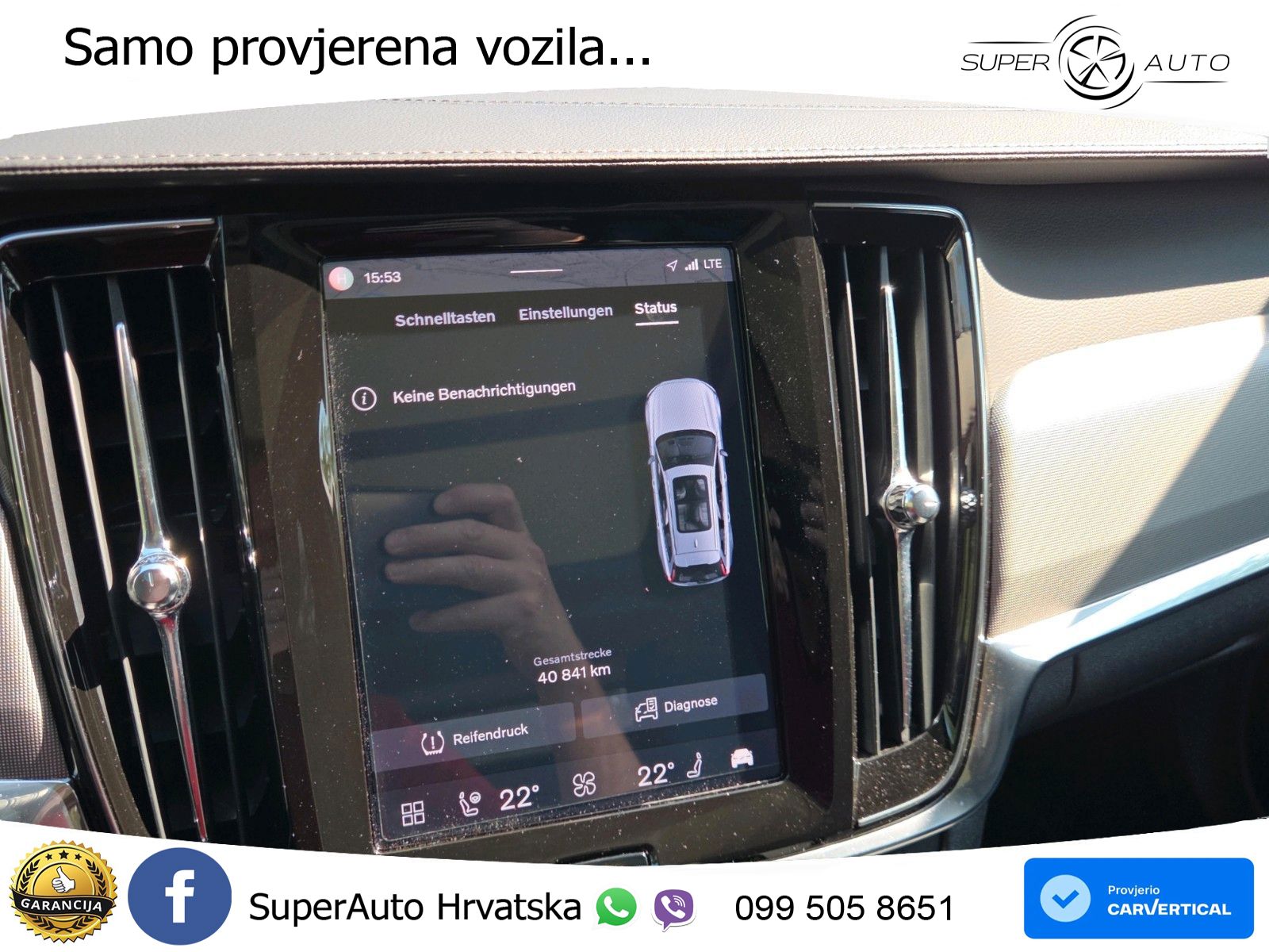 Volvo V90 Recharge T6 AWD Geartronic LED+GR SJED+ACC