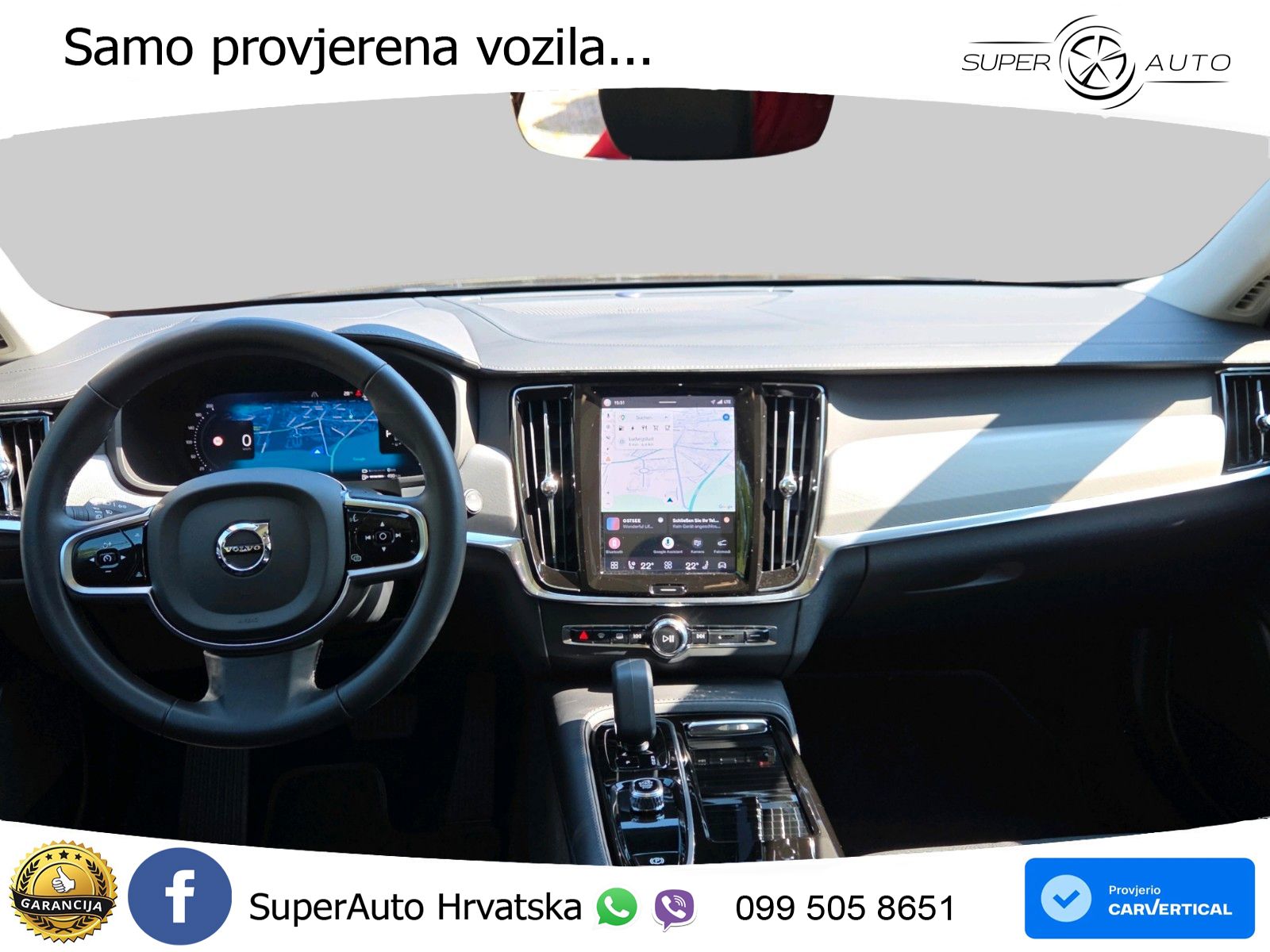 Volvo V90 Recharge T6 AWD Geartronic LED+GR SJED+ACC