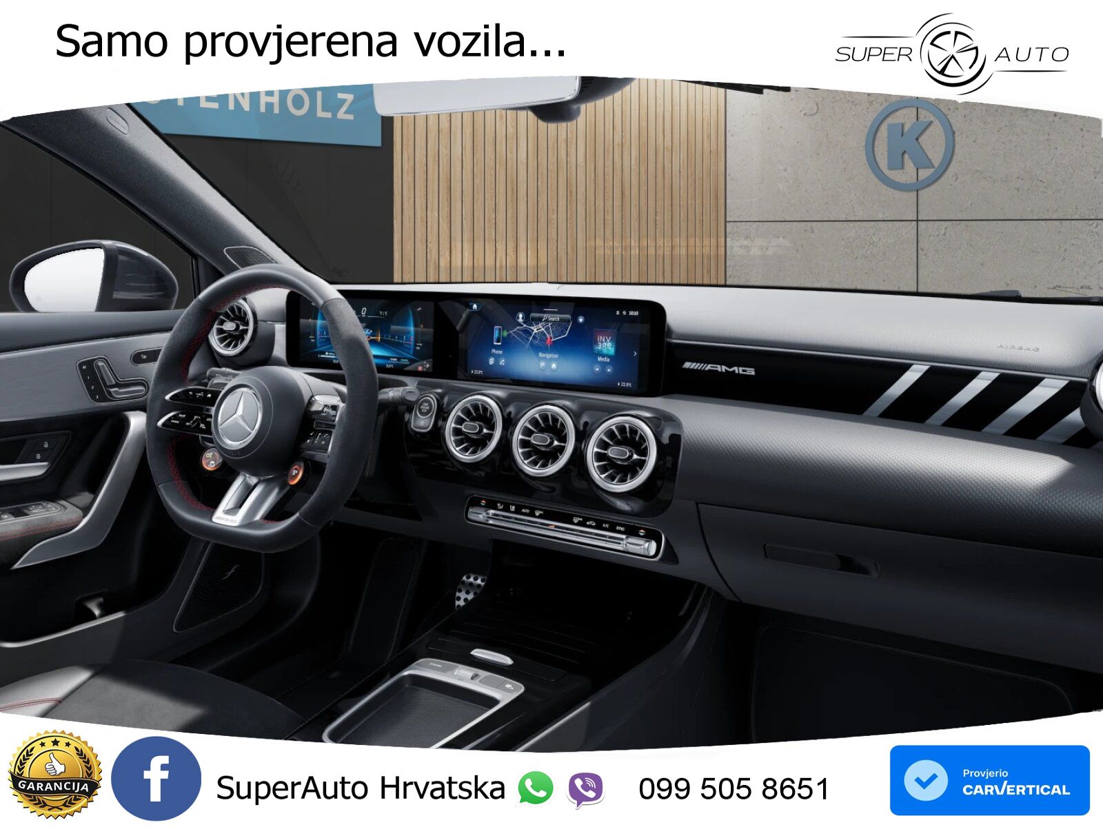 Mercedes-Benz AMG A 45 S 4MATIC+ AMG SPEEDSHIFT DCT 8G ACC+HEAD+GR SJED+360+PANO