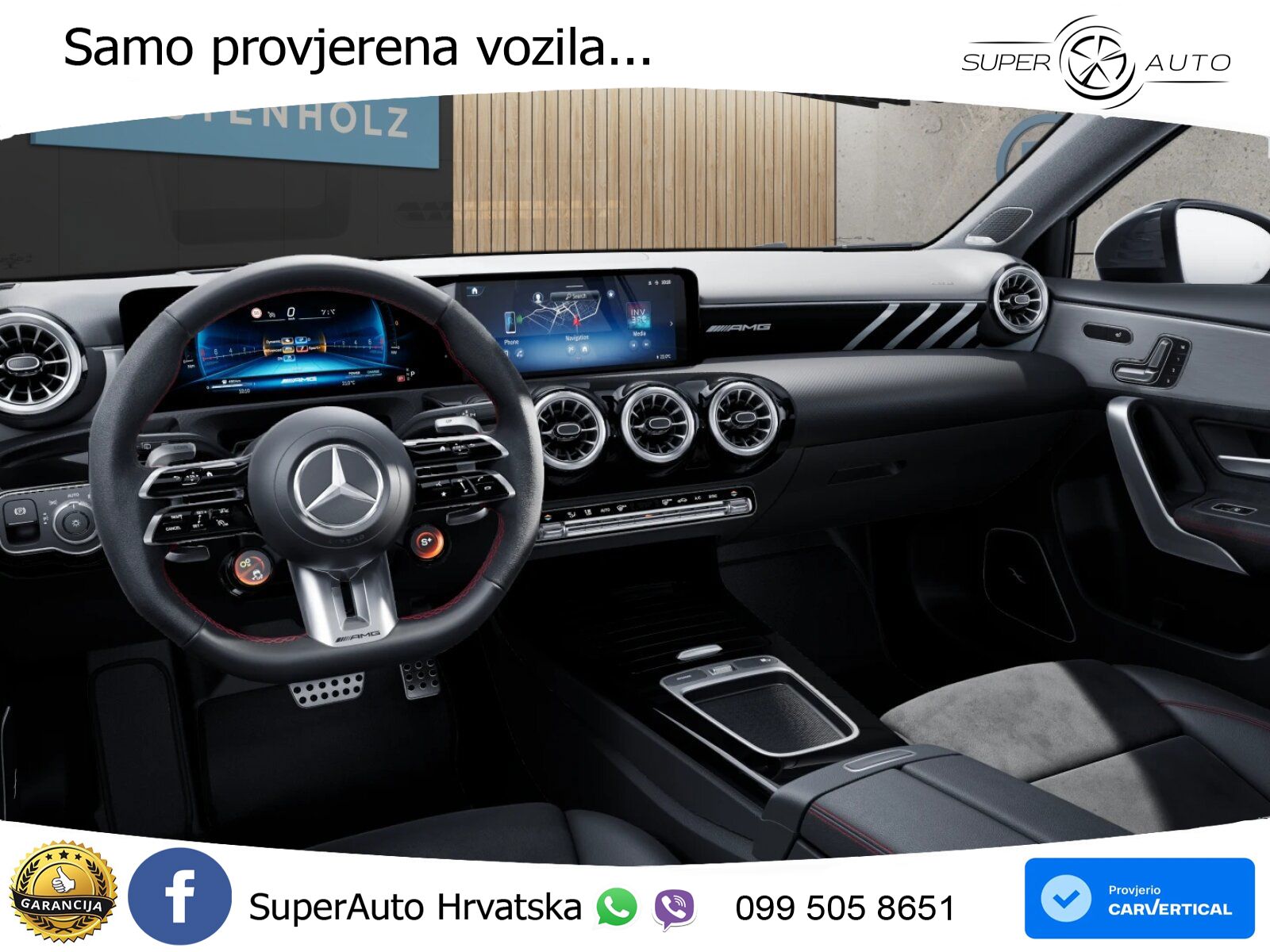 Mercedes-Benz AMG A 45 S 4MATIC+ AMG SPEEDSHIFT DCT 8G ACC+HEAD+GR SJED+360+PANO