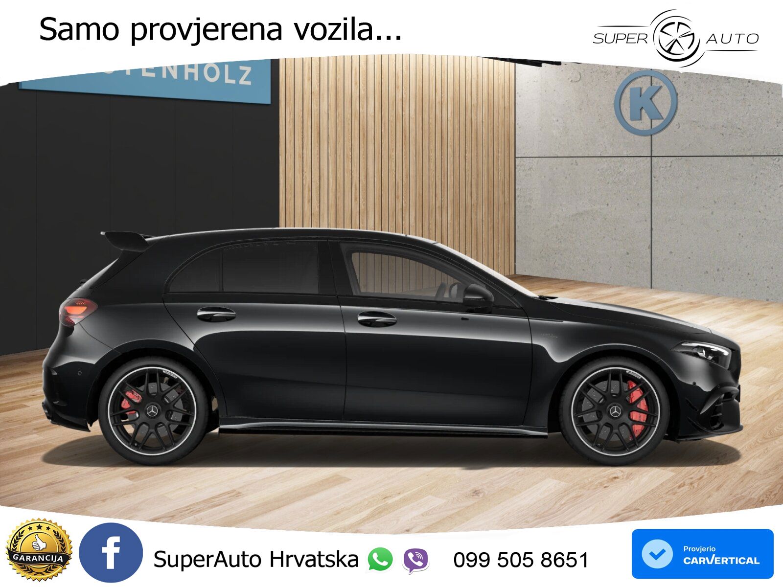 Mercedes-Benz AMG A 45 S 4MATIC+ AMG SPEEDSHIFT DCT 8G ACC+HEAD+GR SJED+360+PANO
