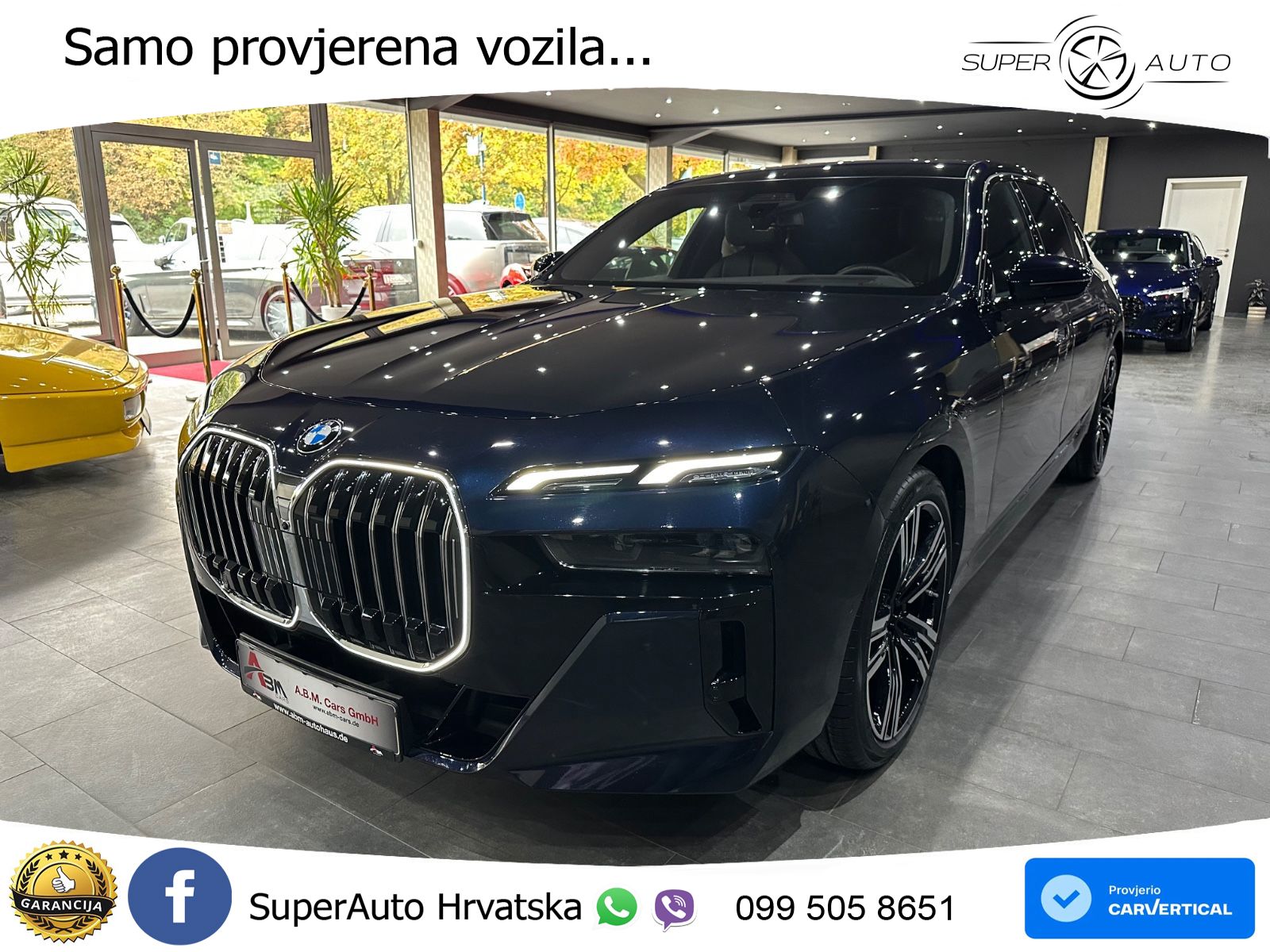 BMW 740d (299 KS) xDrive Steptronic M Sport LED+GR SJED+ACC