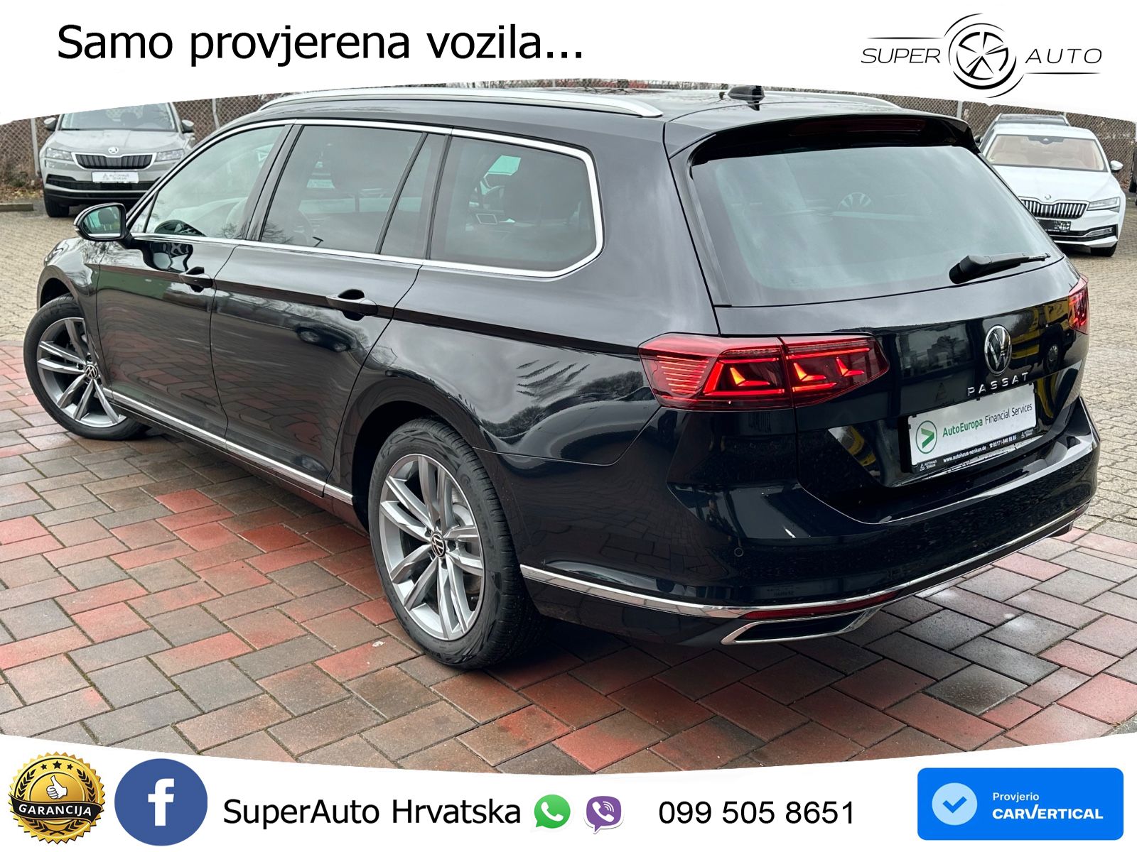 Volkswagen Passat Variant 2.0 TSI (190 KS) DSG MATRIX+GR SJED+KAM