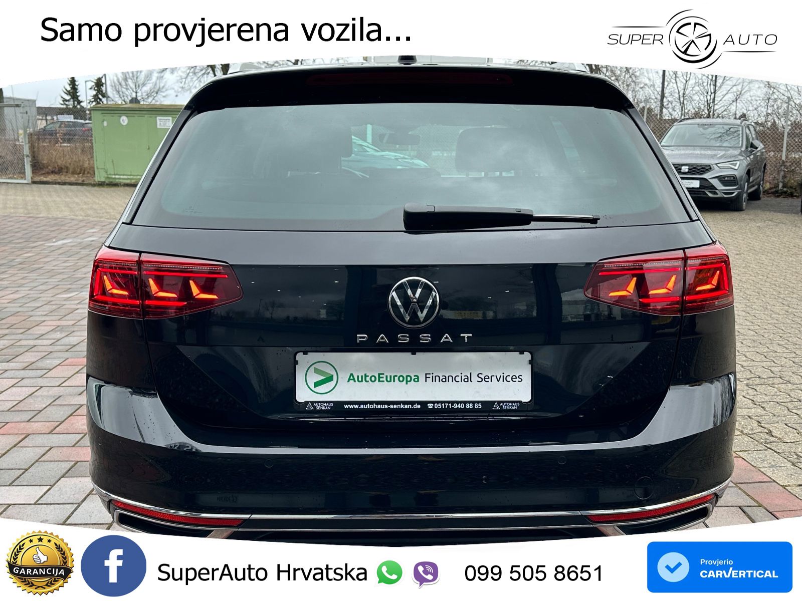 Volkswagen Passat Variant 2.0 TSI (190 KS) DSG MATRIX+GR SJED+KAM