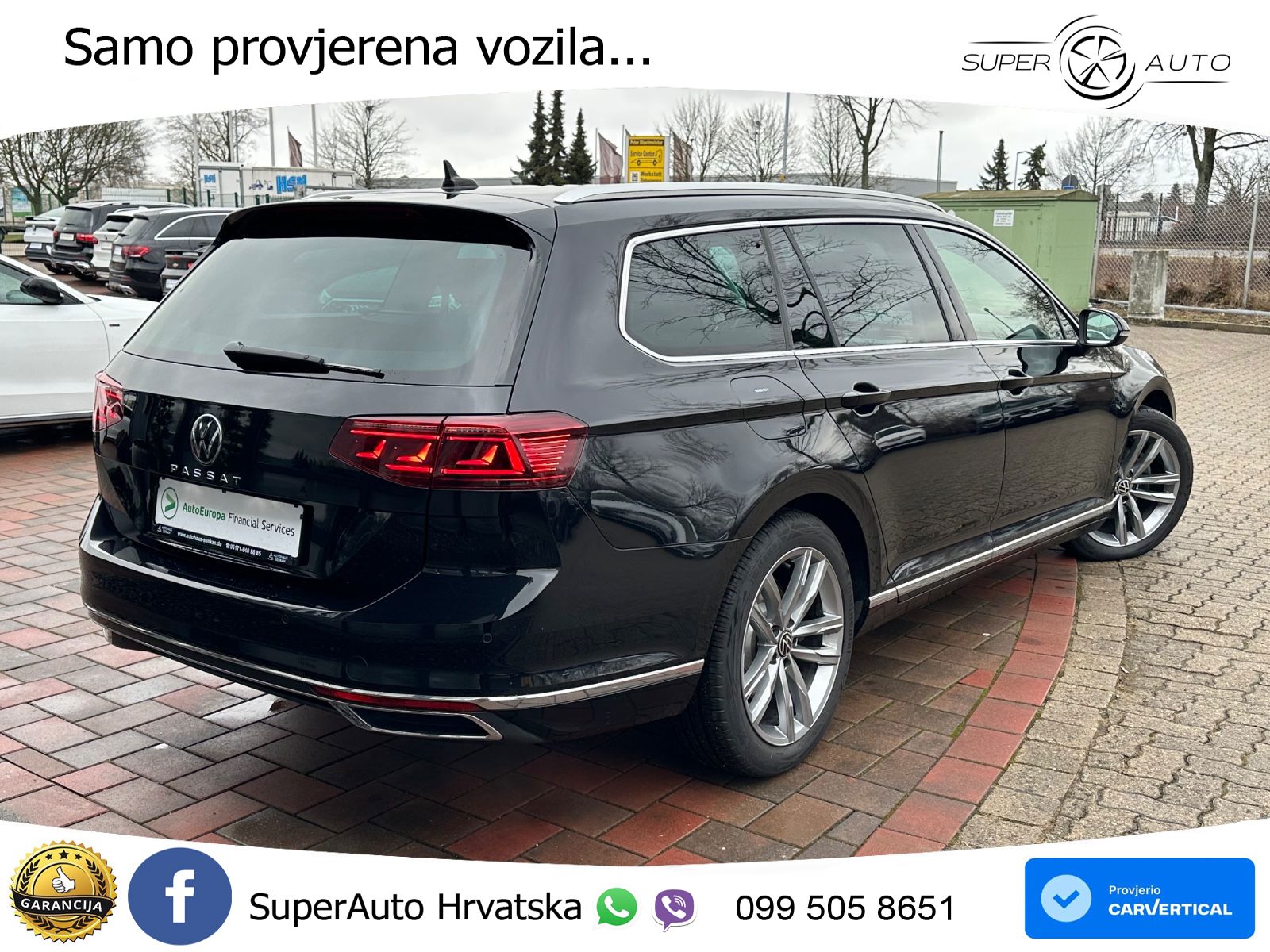 Volkswagen Passat Variant 2.0 TSI (190 KS) DSG MATRIX+GR SJED+KAM