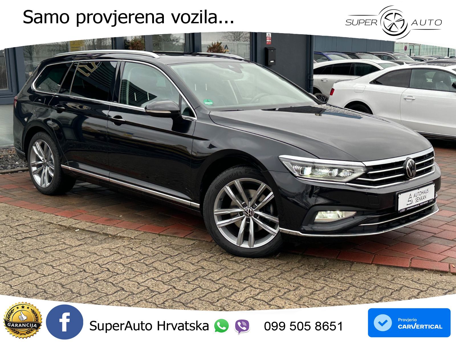 Volkswagen Passat Variant 2.0 TSI (190 KS) DSG MATRIX+GR SJED+KAM