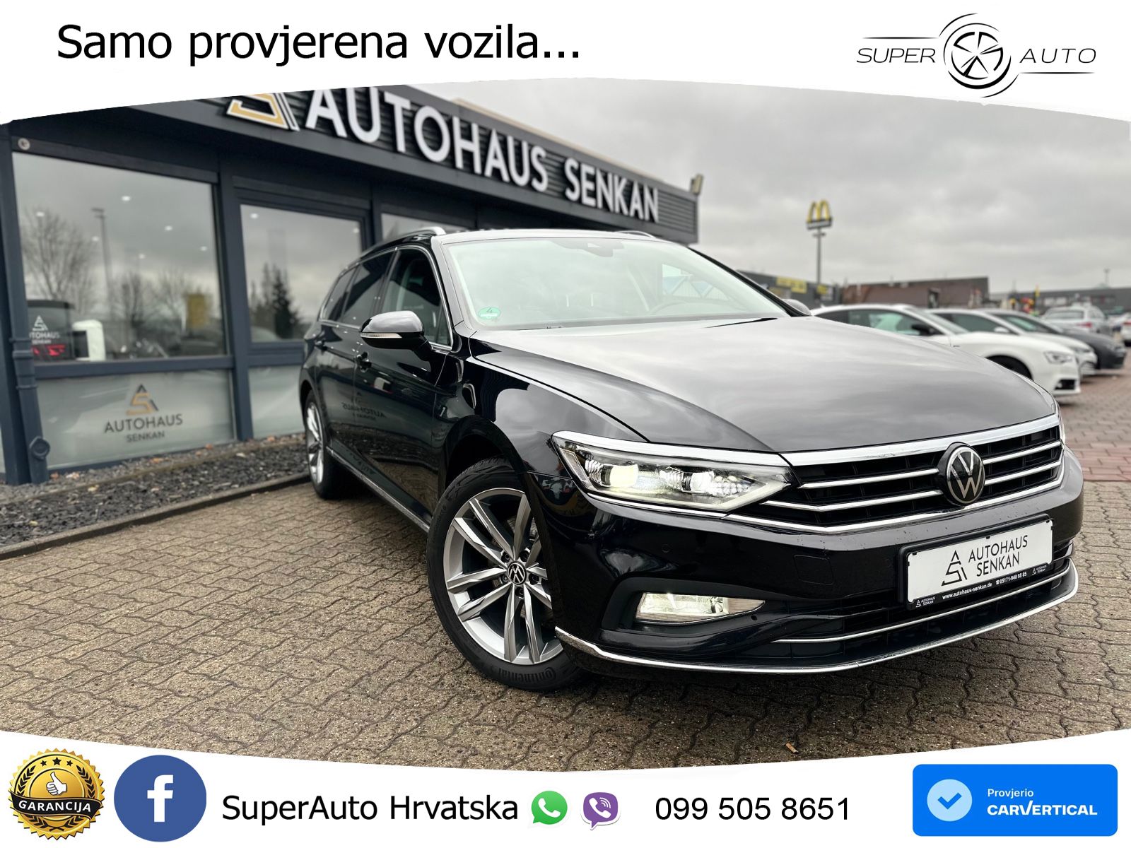 Volkswagen Passat Variant 2.0 TSI (190 KS) DSG MATRIX+GR SJED+KAM