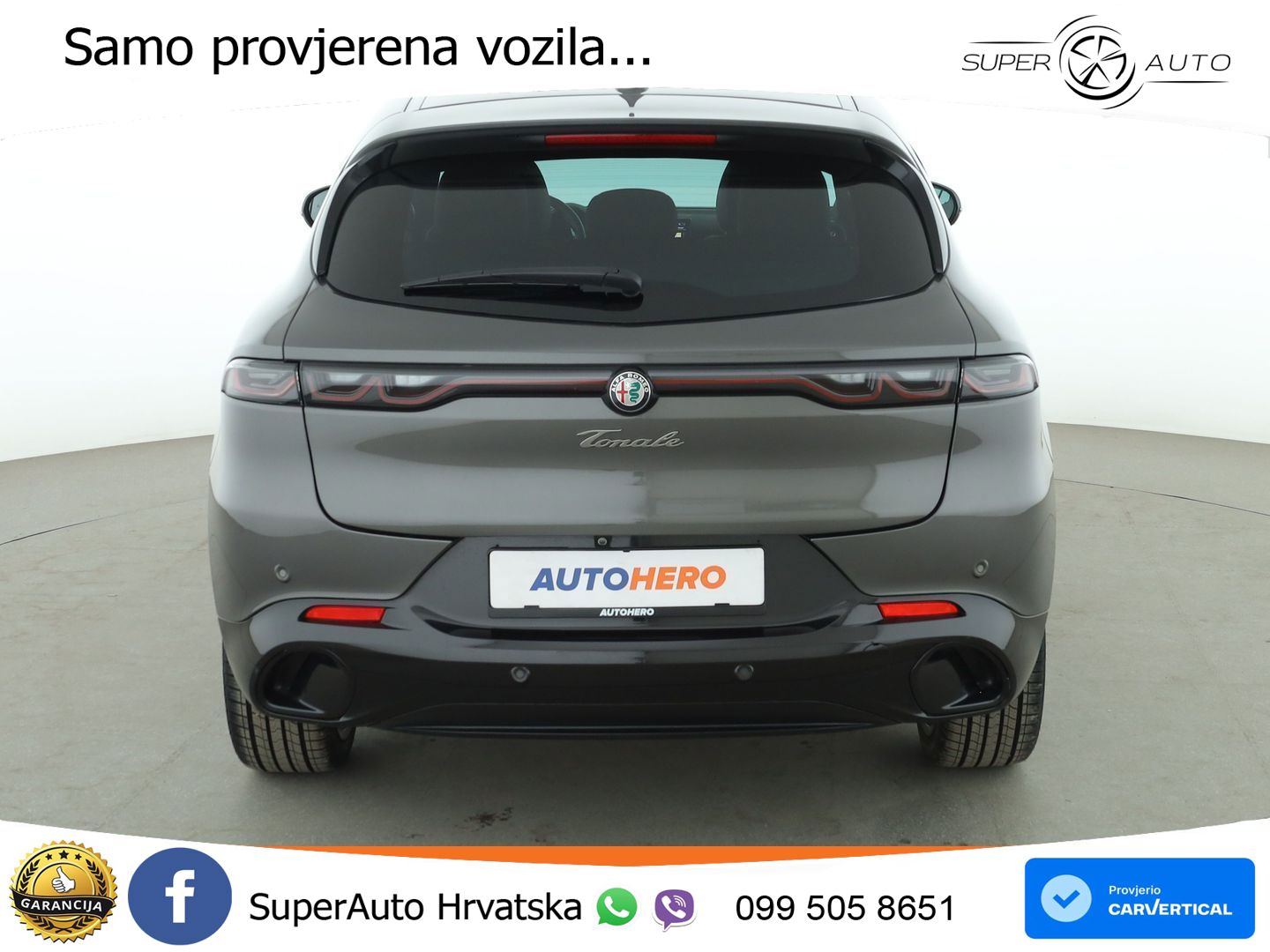 Alfa Romeo Tonale 1.5 VGT (160 KS) 48V-Hybrid TCT LED+GR SJED+ACC