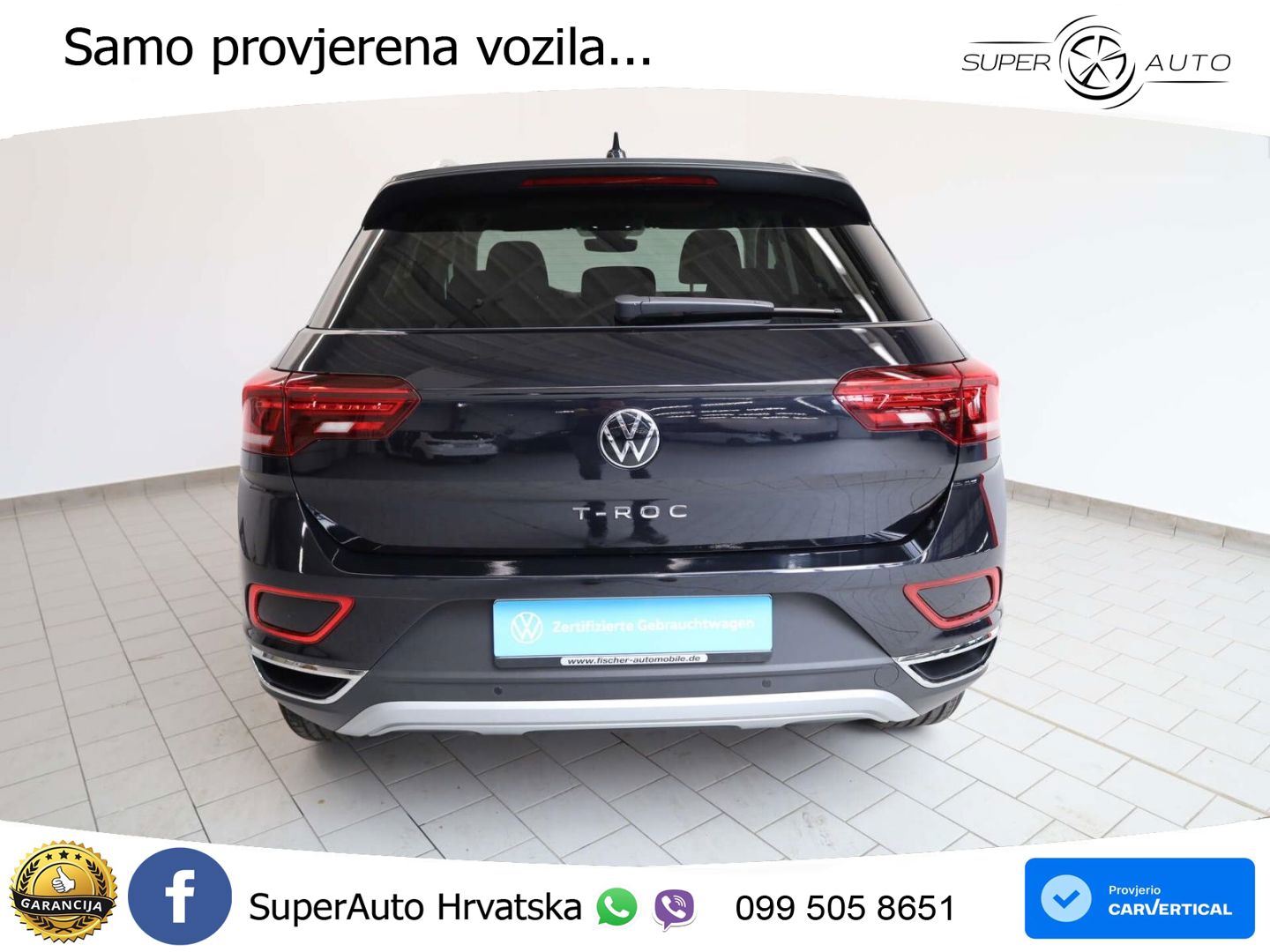 Volkswagen T-Roc 1.5 TSI (150 KS) DSG LED+GR SJED+ACC